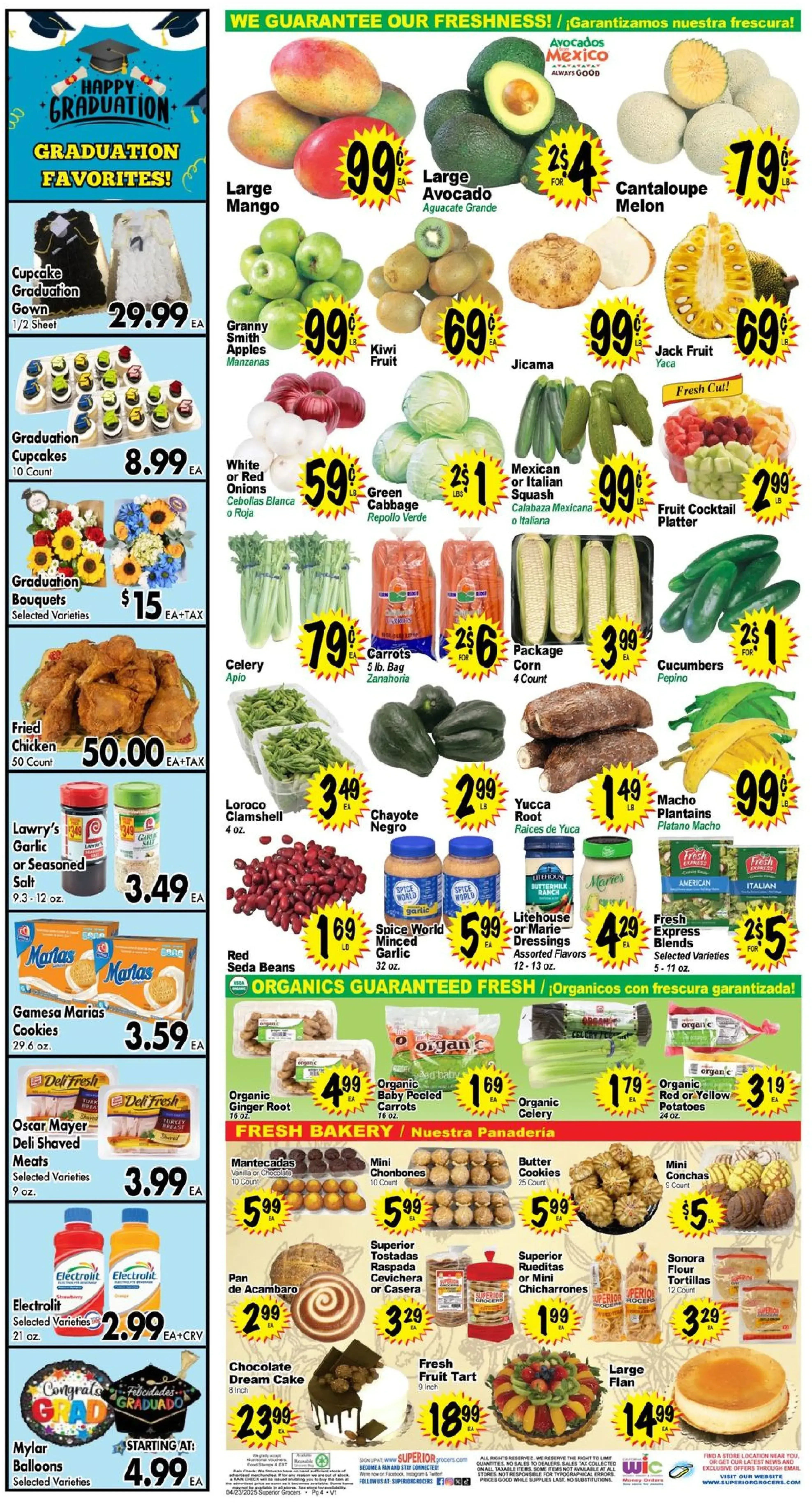Superior Grocers Weekly Ad Page 4
