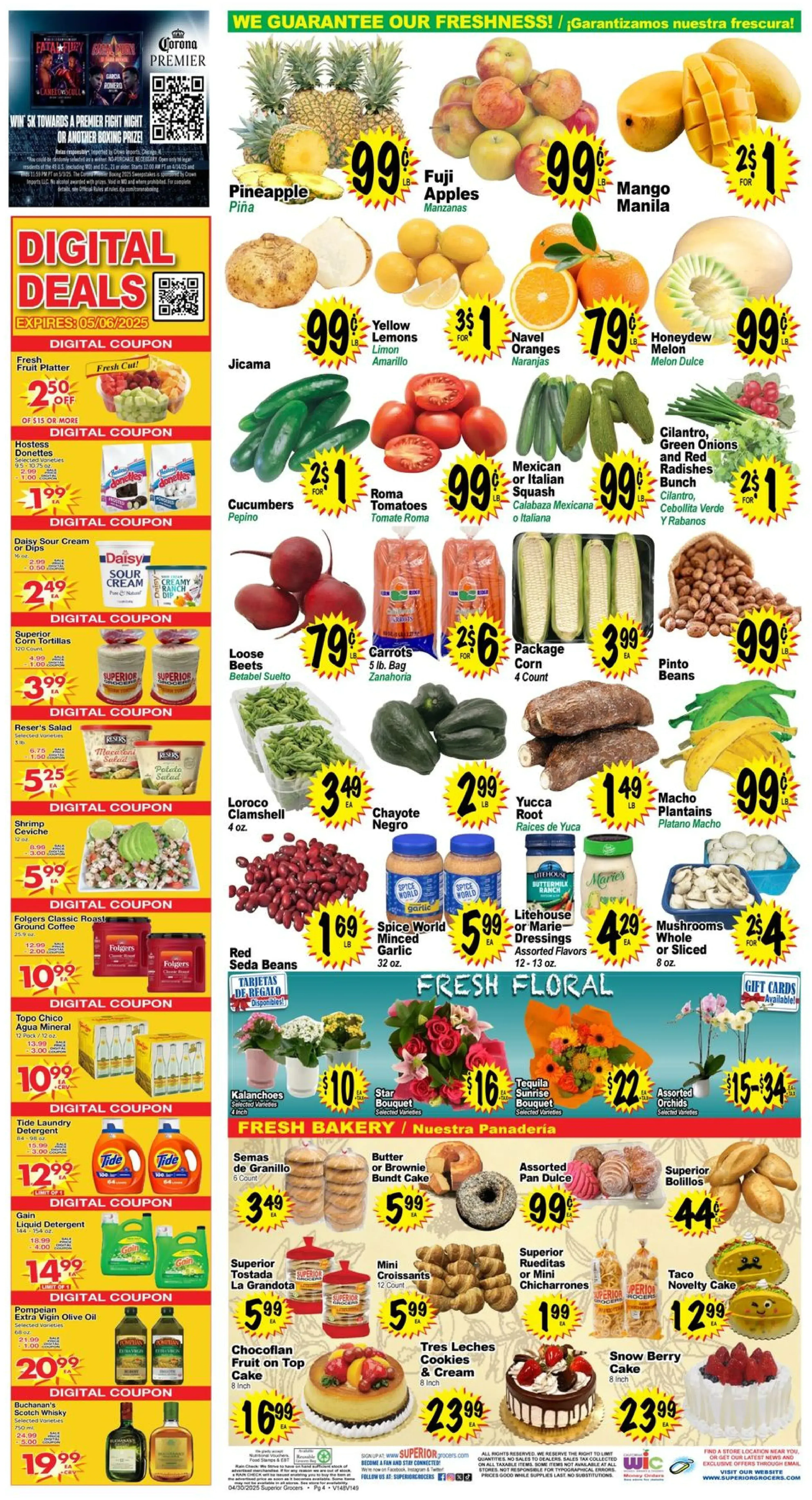 Superior Grocers Weekly Ad Page 4