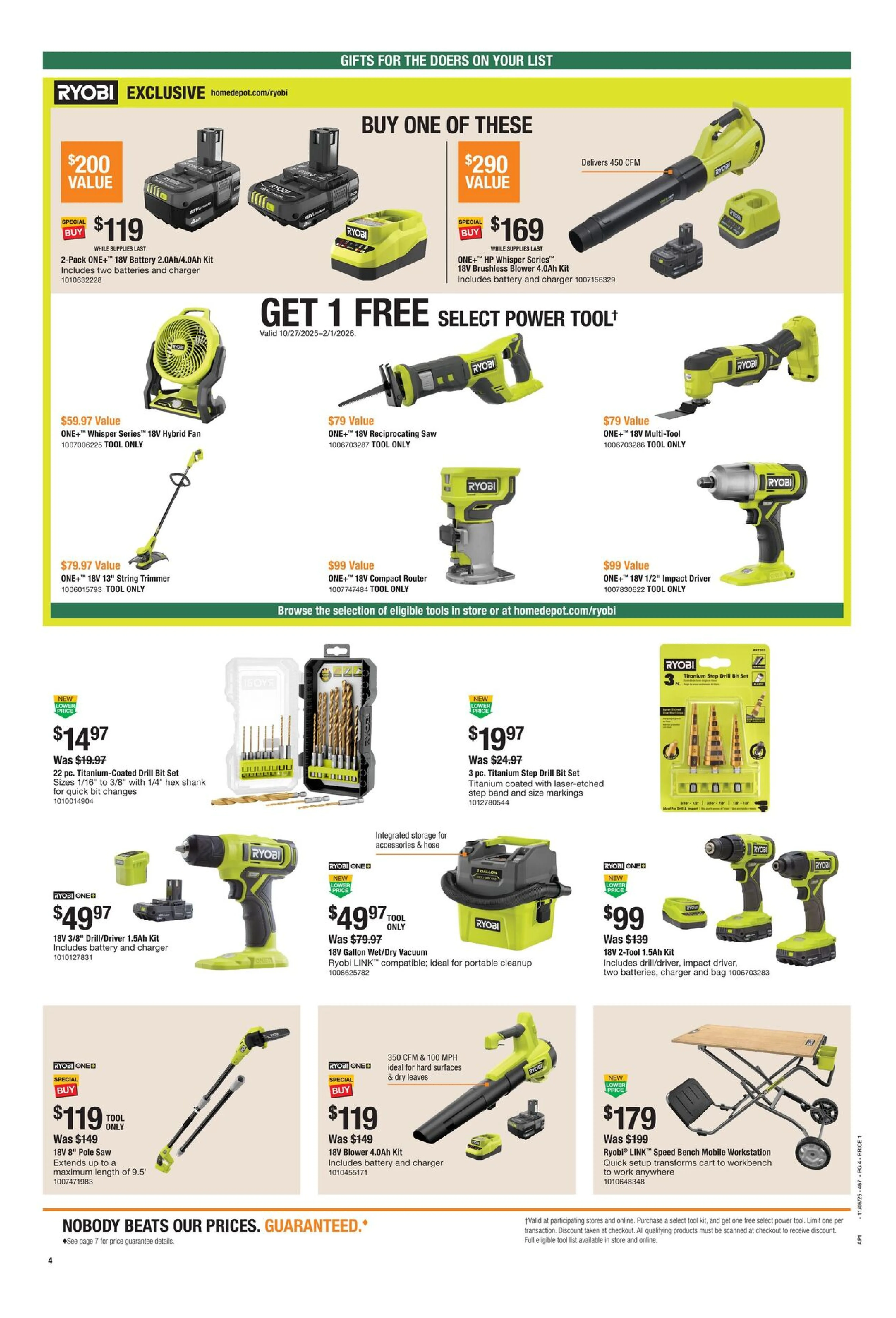 The Home Depot Weekly Ad Page 4