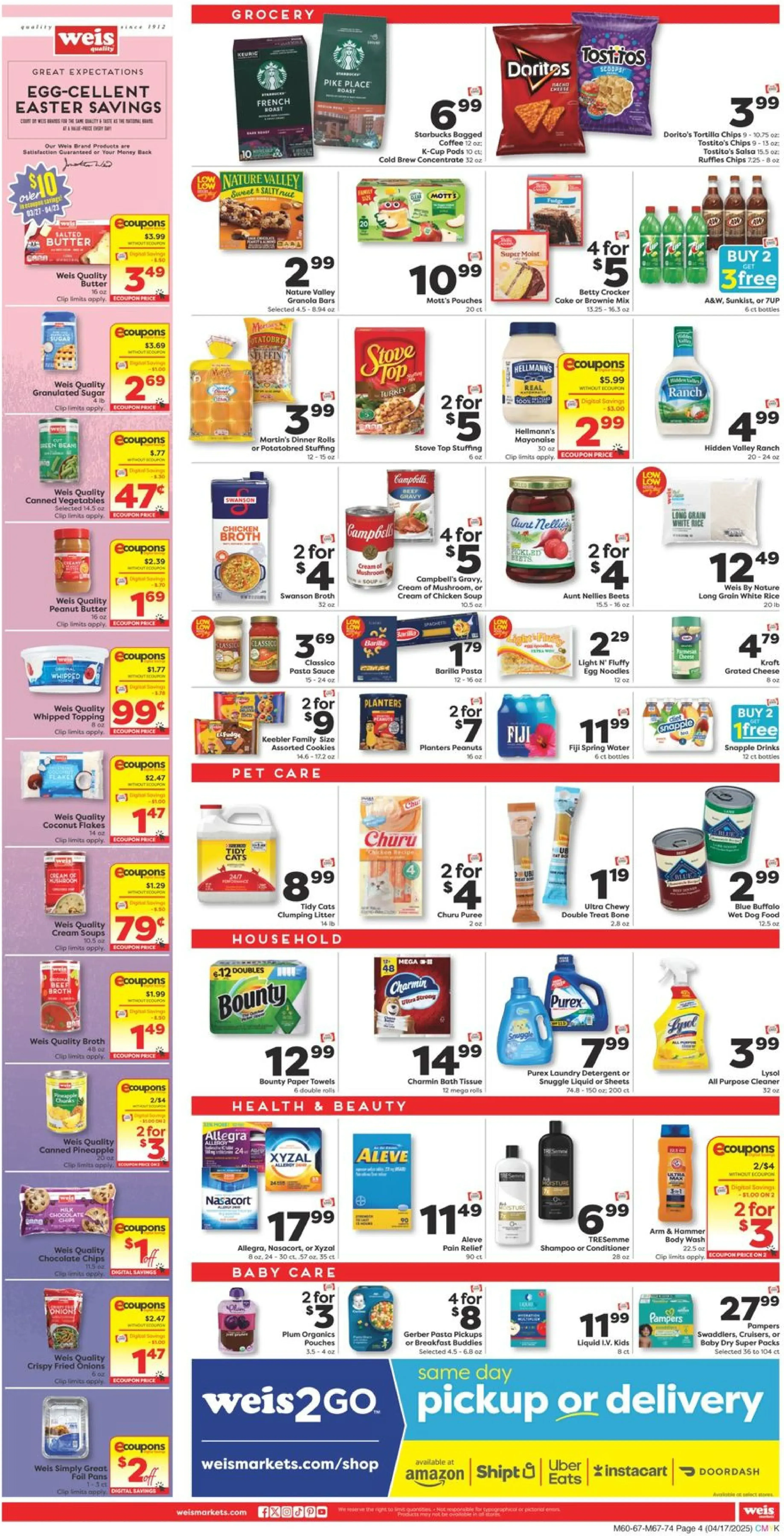 Weis Markets Weekly Ad Page 4