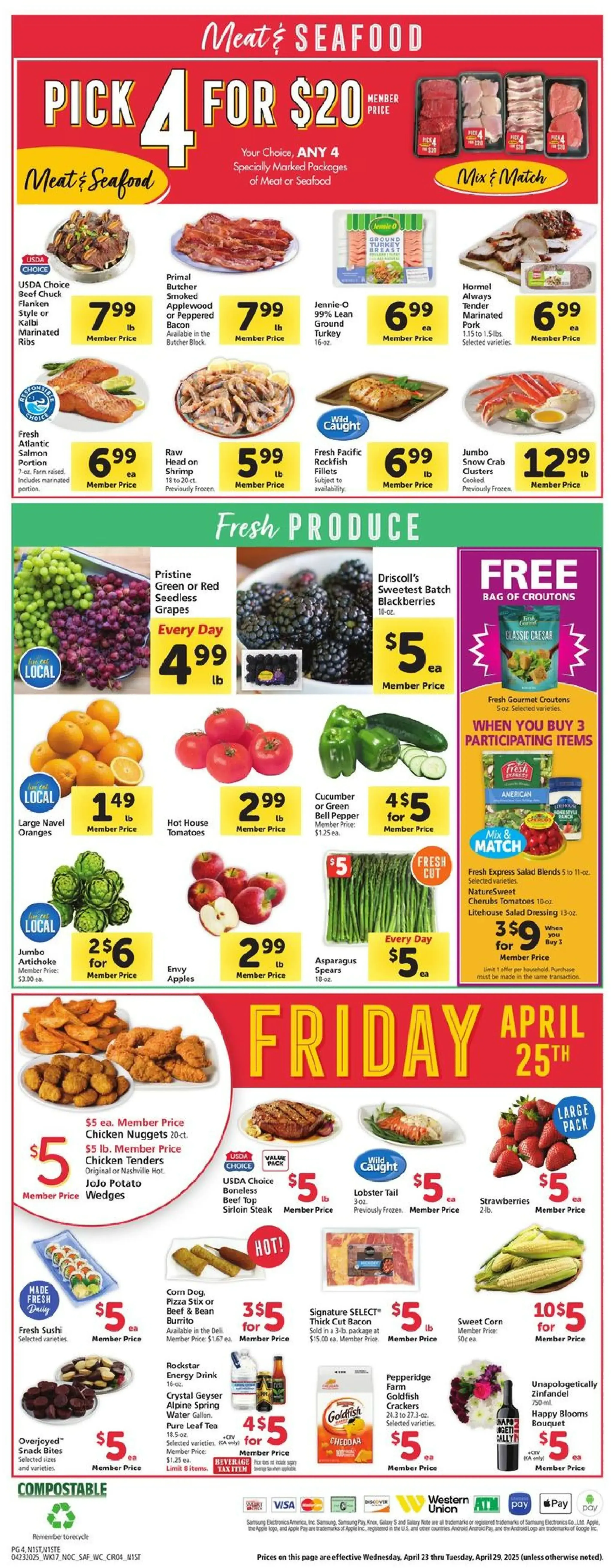 Safeway Weekly Ad Page 4