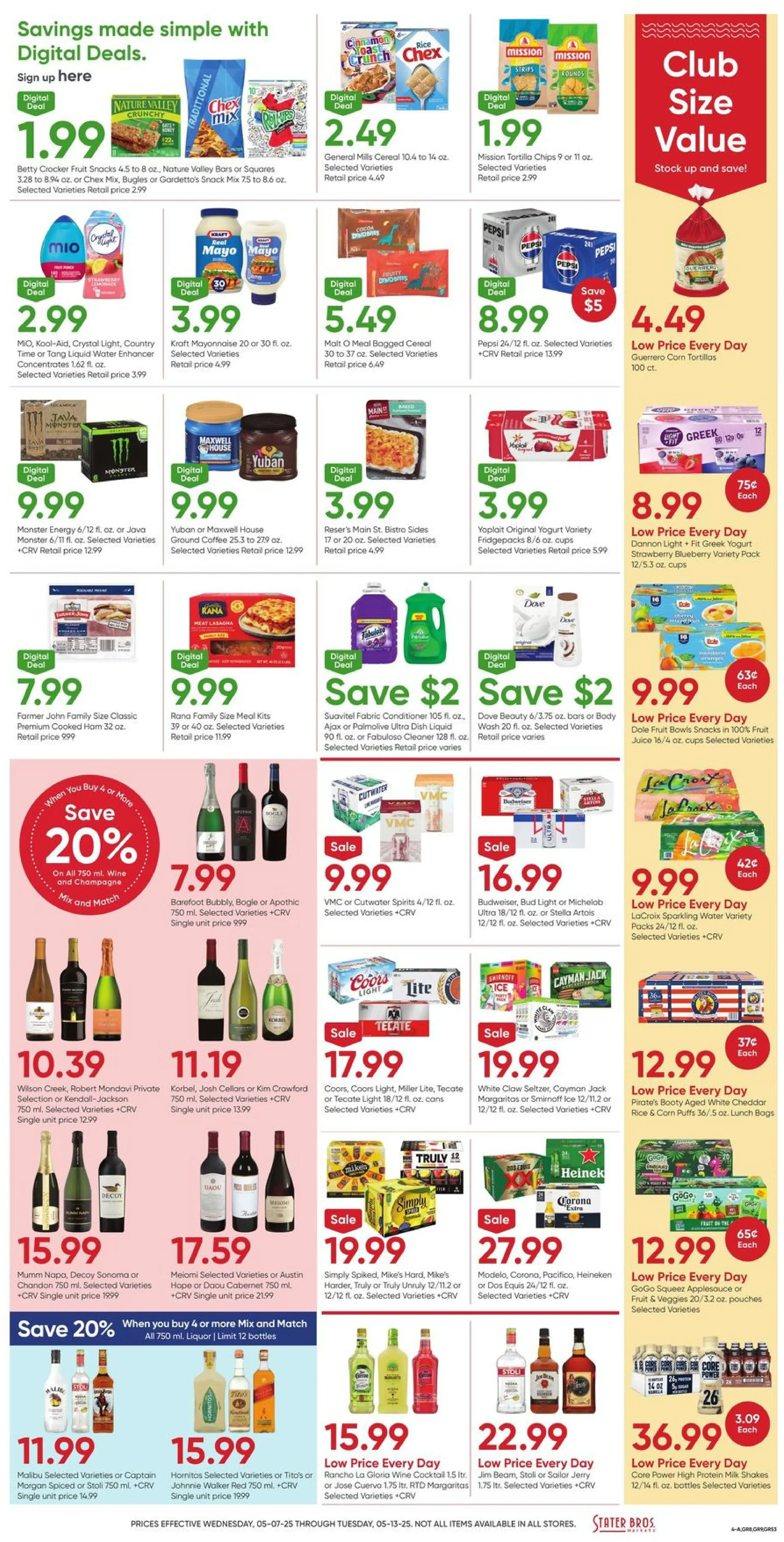Stater Bros Markets Weekly Ad Page 4