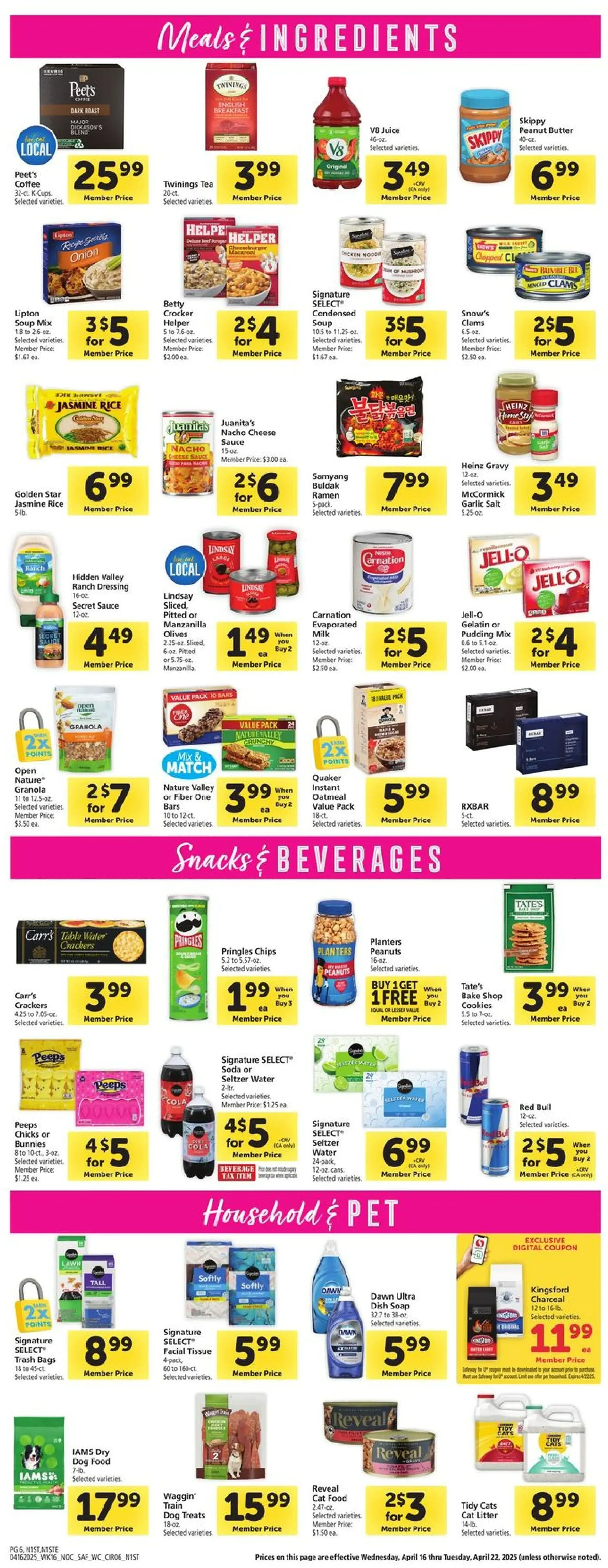 Safeway Weekly Ad Page 8