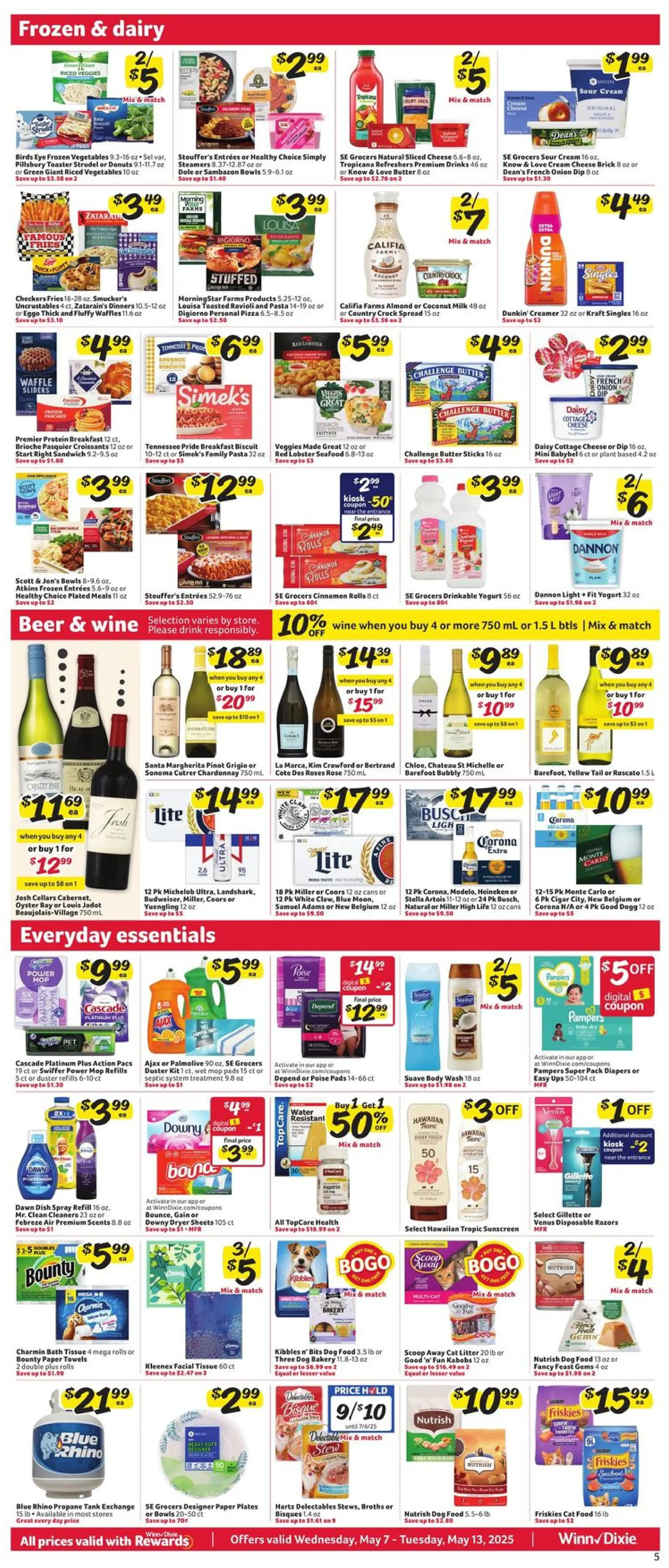 Winn-Dixie Weekly Ad Page 9