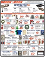 Hobby Lobby flyer preview