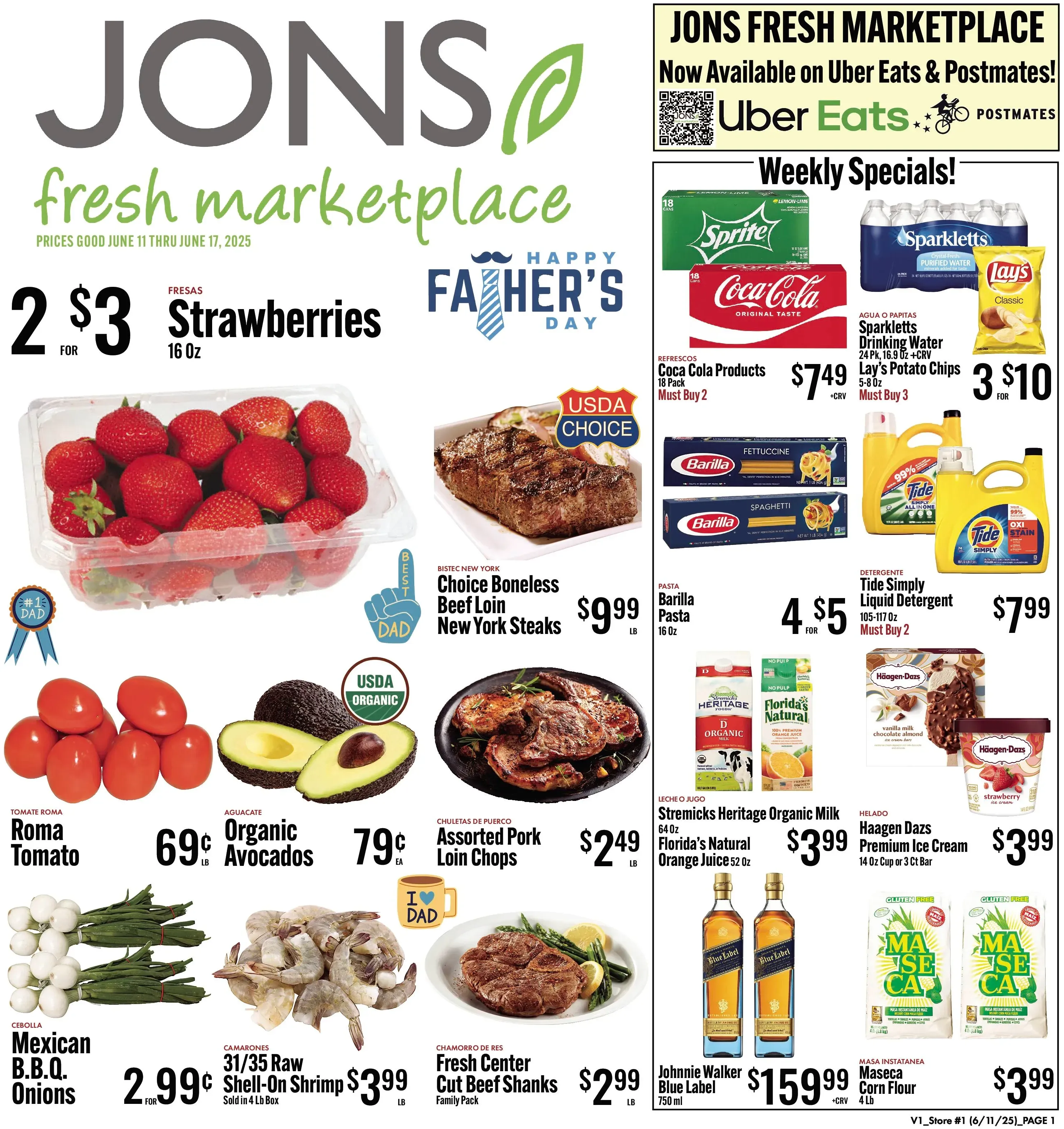 Jons International Marketplace Weekly Ad Page 1