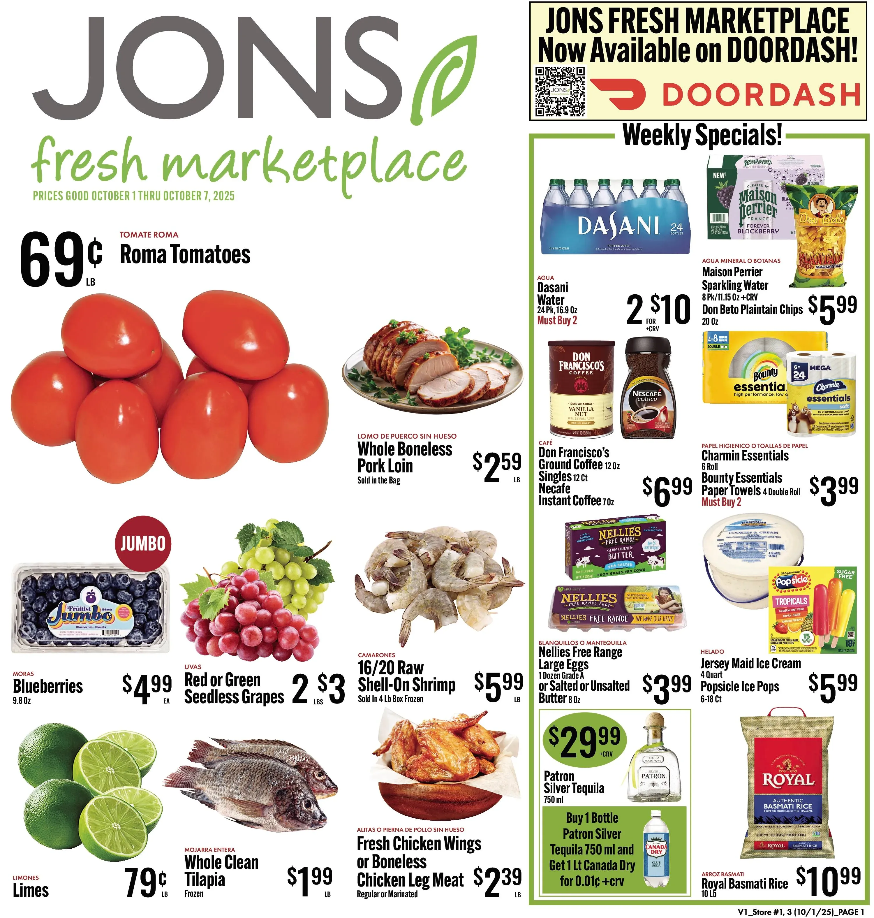 Jons International Marketplace Weekly Ad Page 1