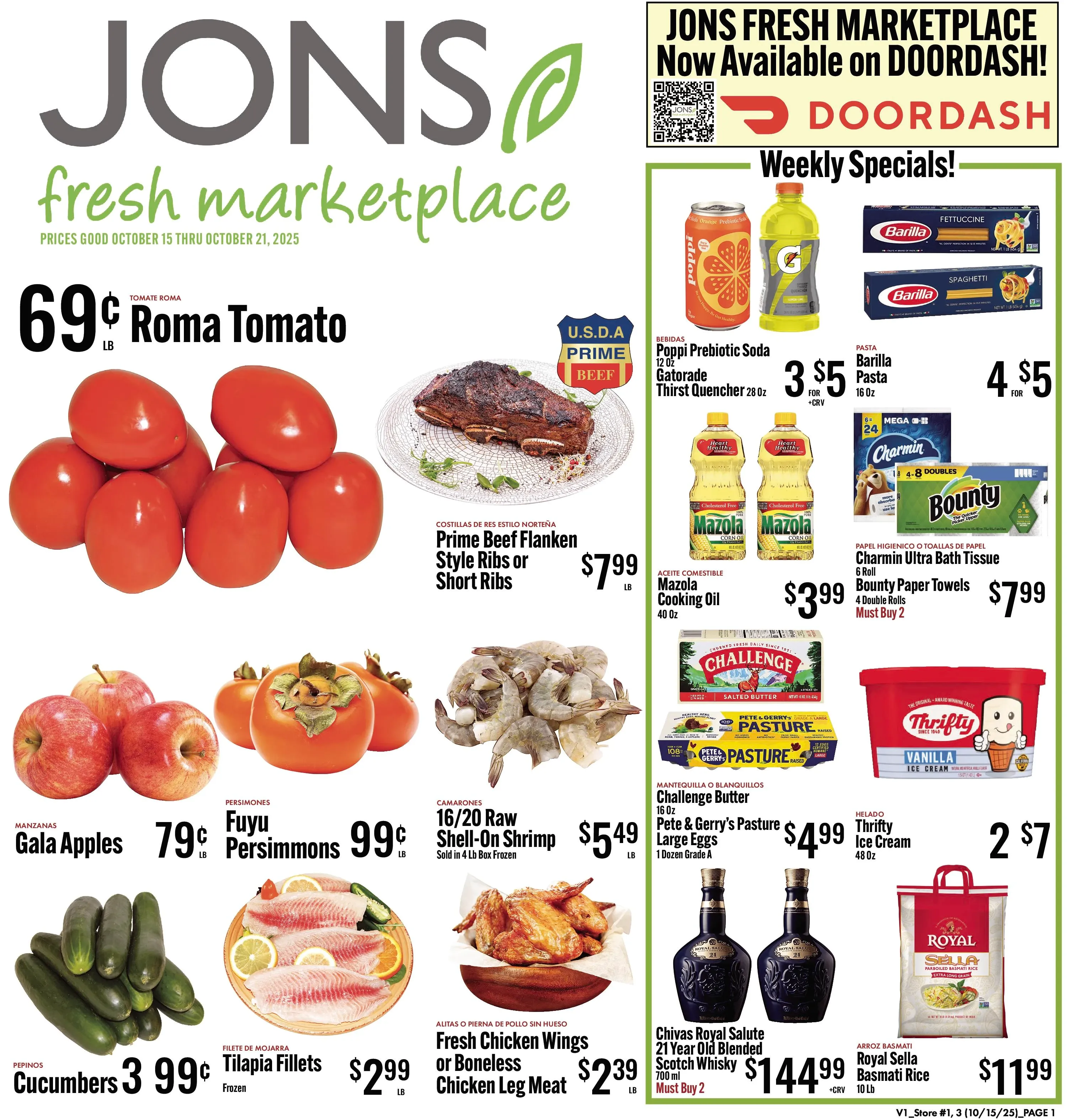 Jons International Marketplace Weekly Ad Page 1