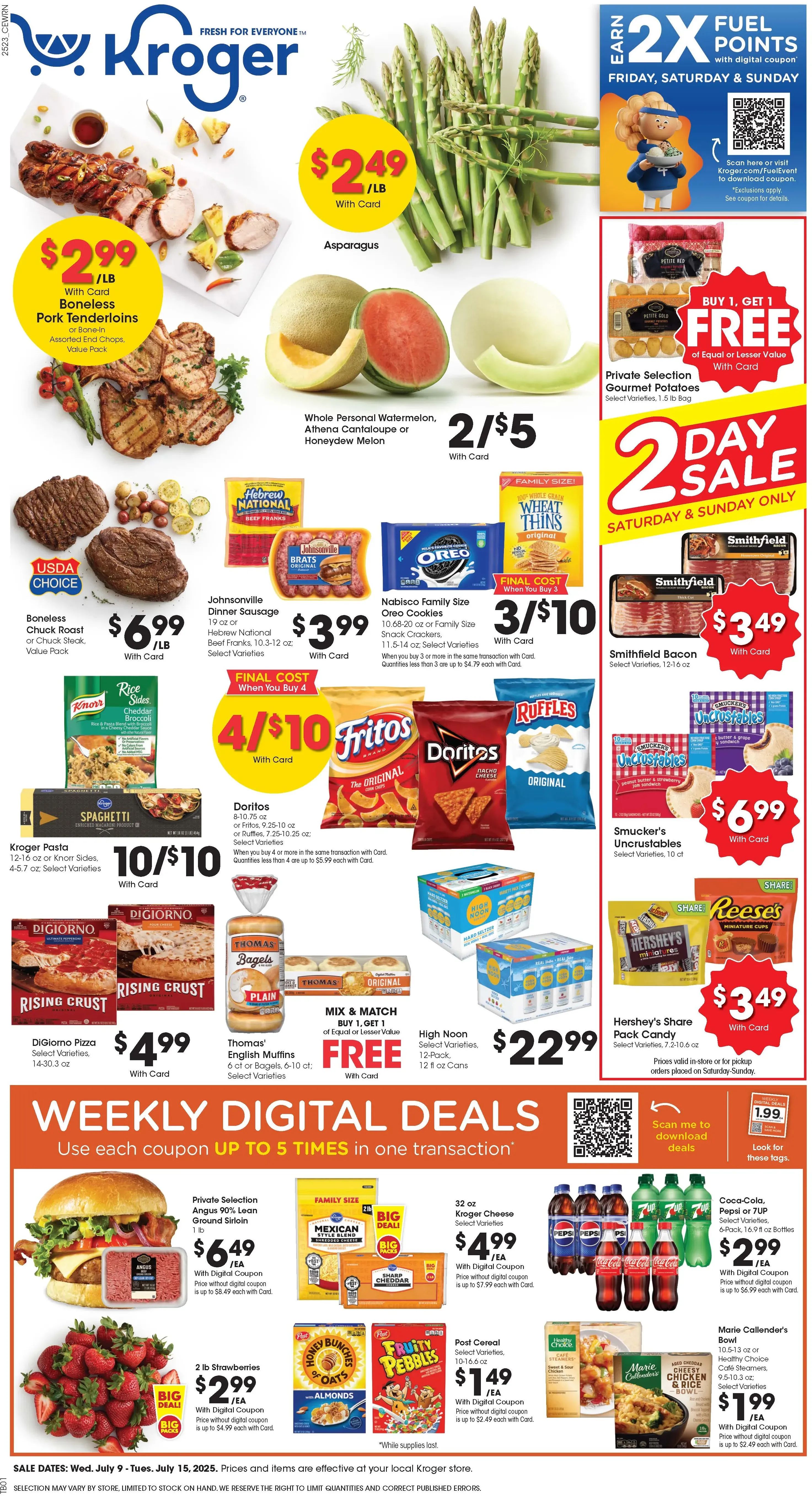 Kroger Weekly Ad Page 9