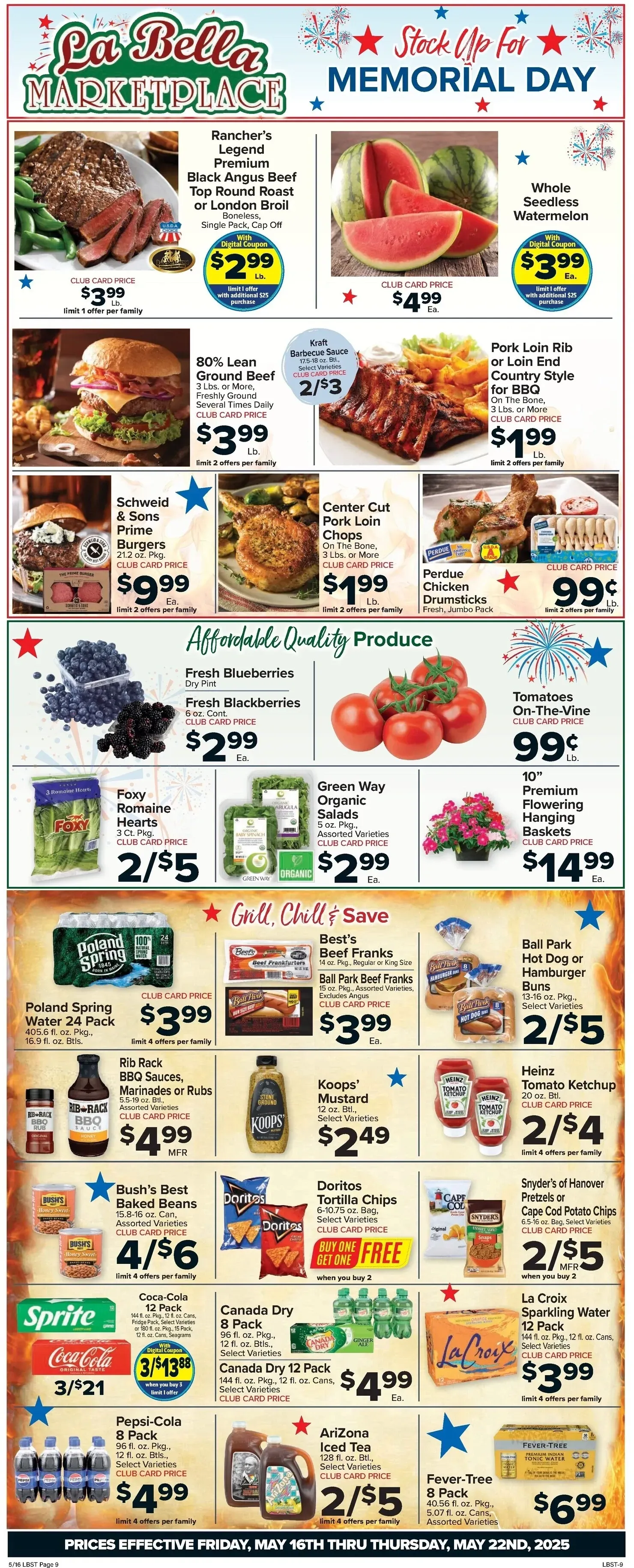 La Bella Marketplace Weekly Ad Page 9