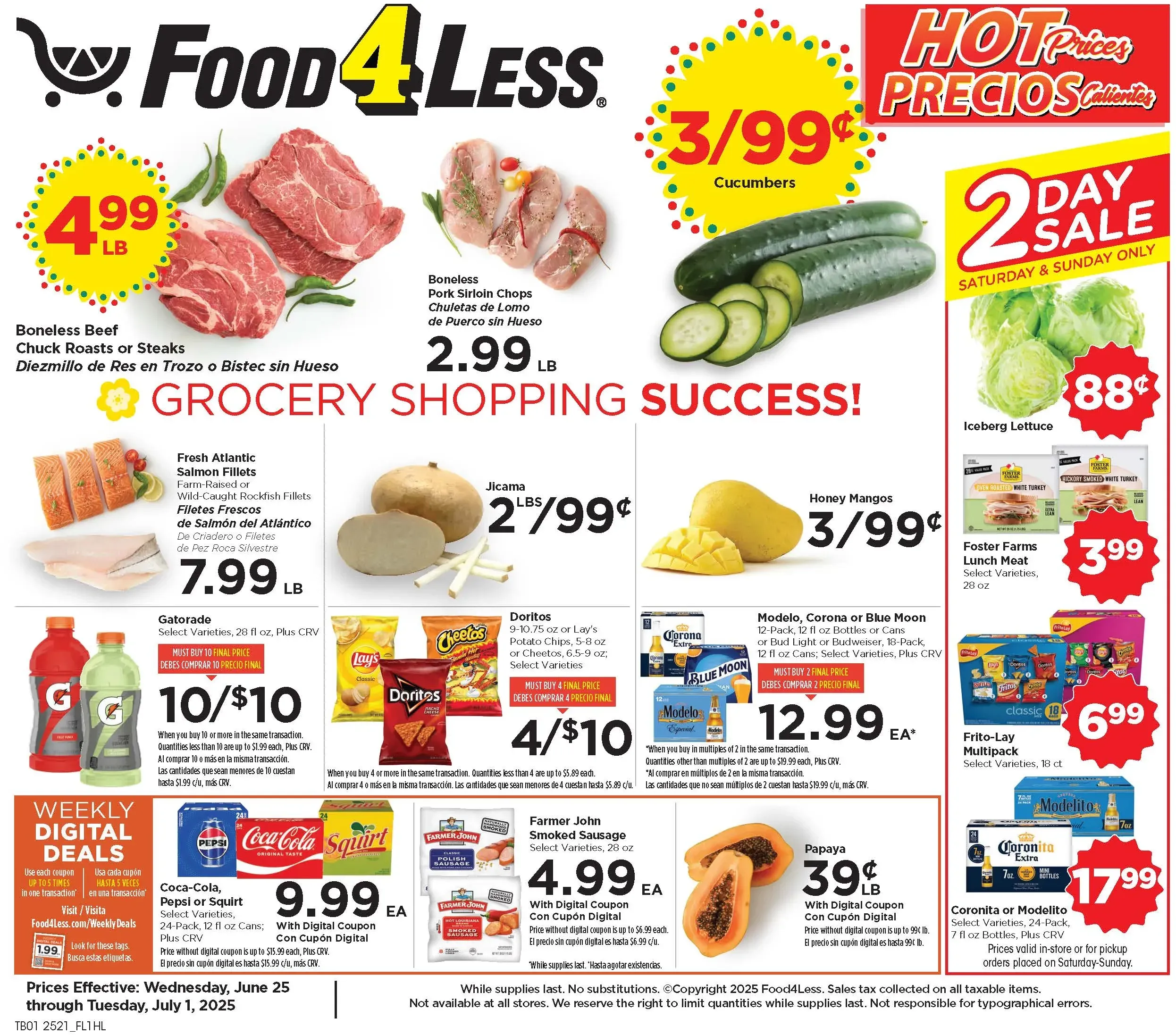 Food 4 Less Weekly Ad Page 3