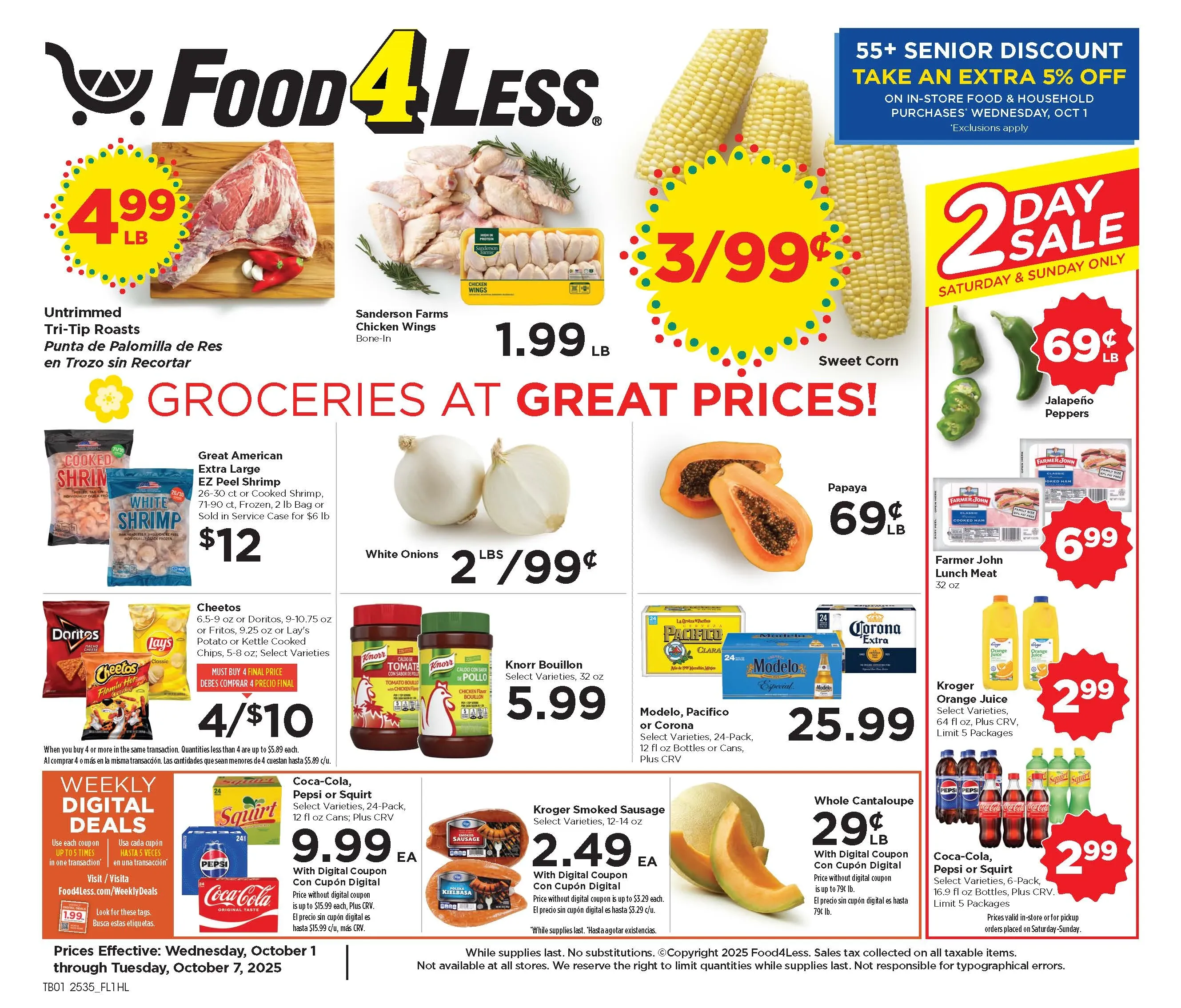 Food 4 Less Weekly Ad Page 2