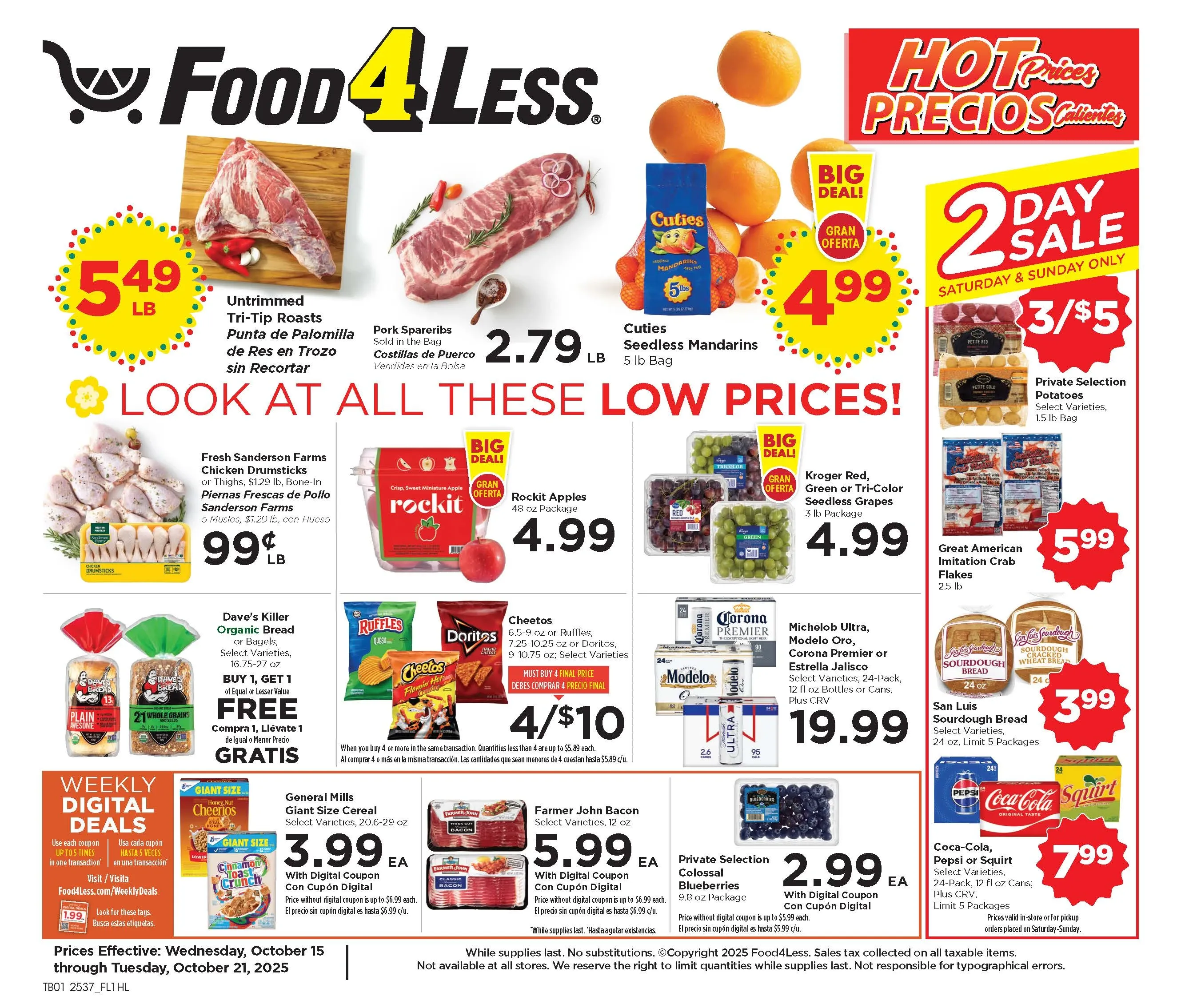Food 4 Less Weekly Ad Page 3