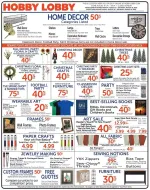 Hobby Lobby flyer preview