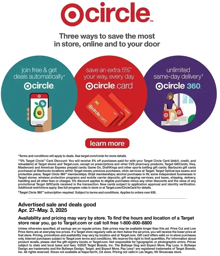 Target Weekly Ad Page 5