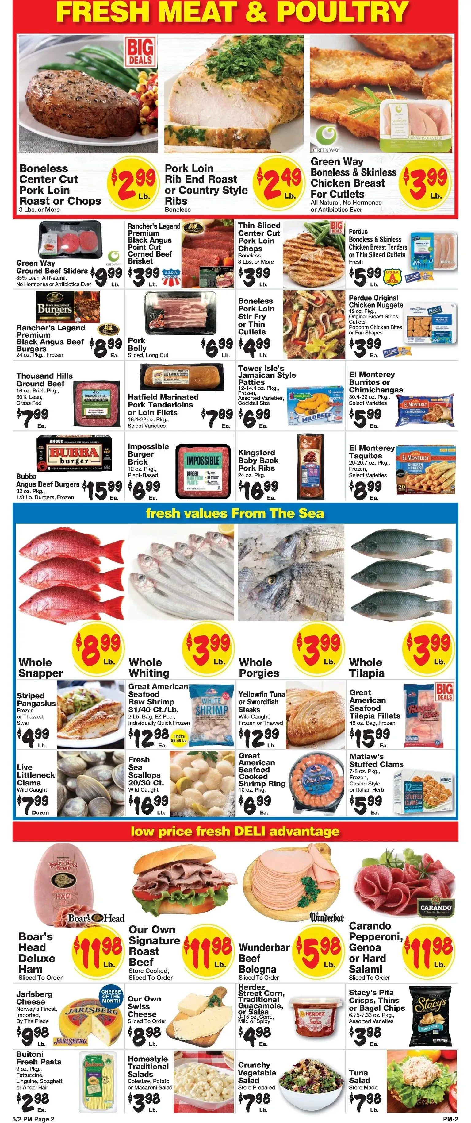 Pathmark Weekly Ad Page 2
