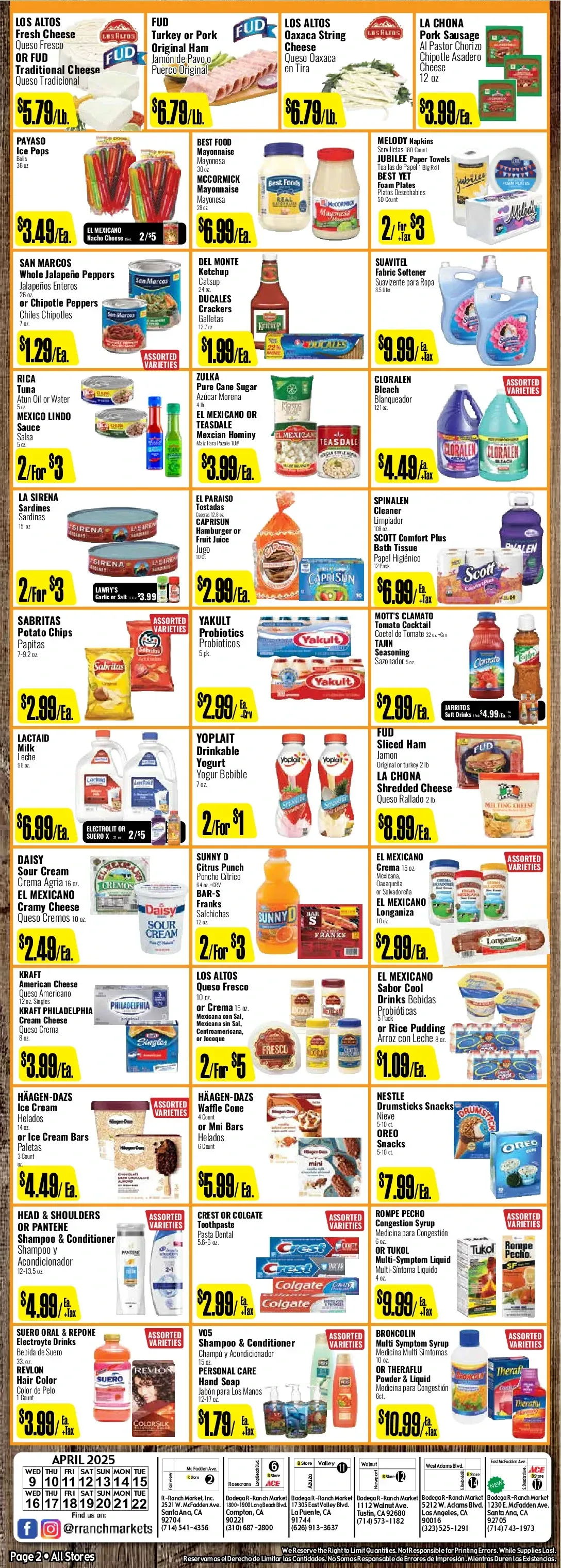 R Ranch Markets Weekly Ad Page 3