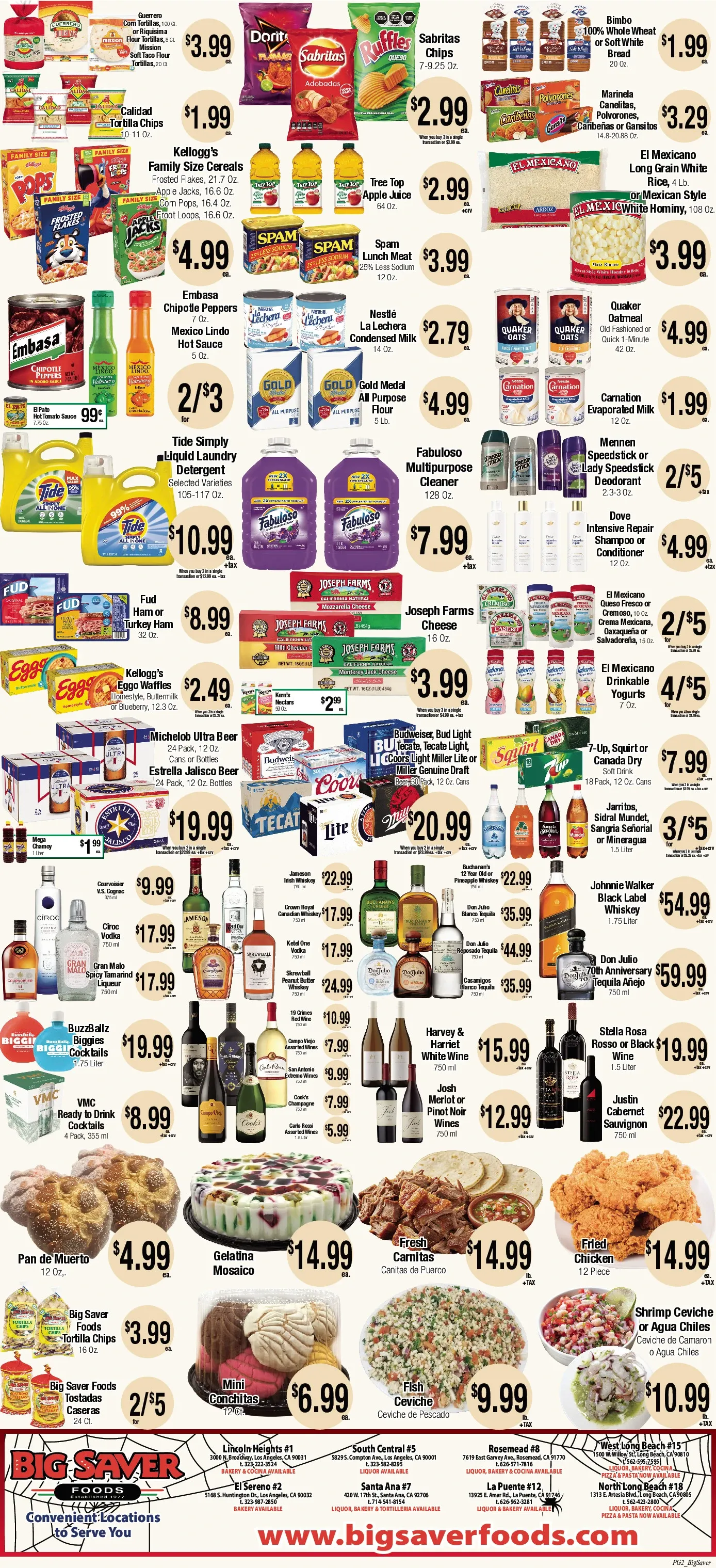 Big Saver Foods Weekly Ad Page 1