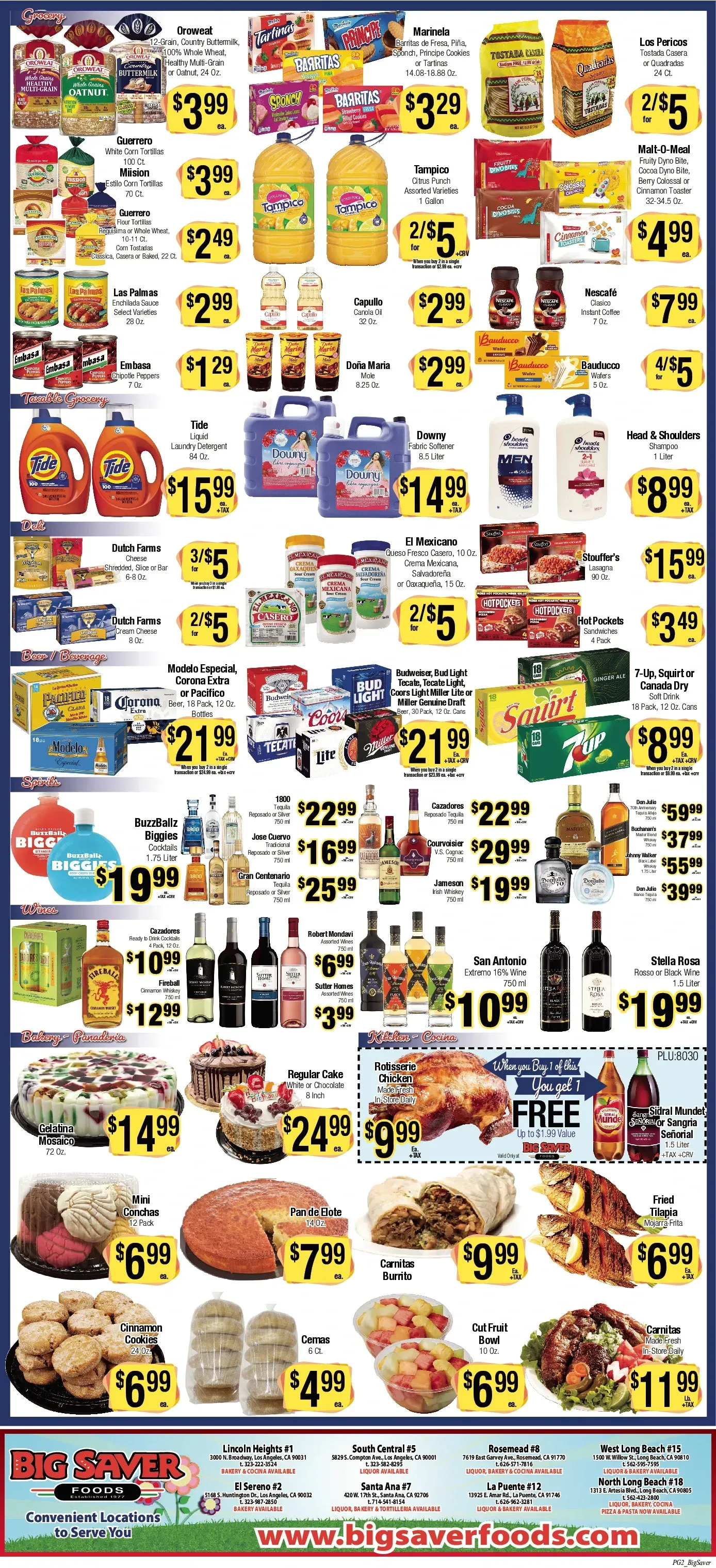 Big Saver Foods Weekly Ad Page 1