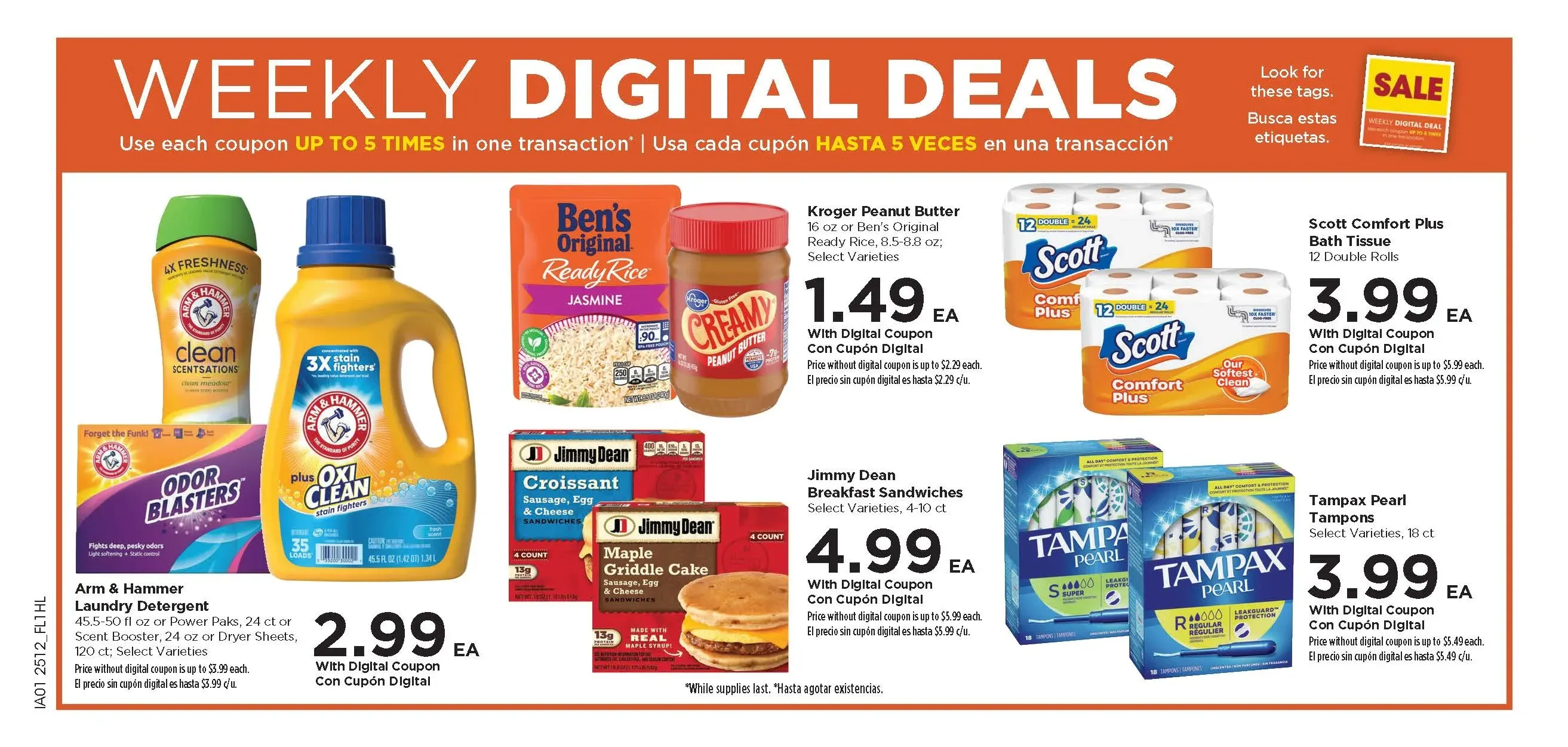 Food 4 Less Weekly Ad Page 1