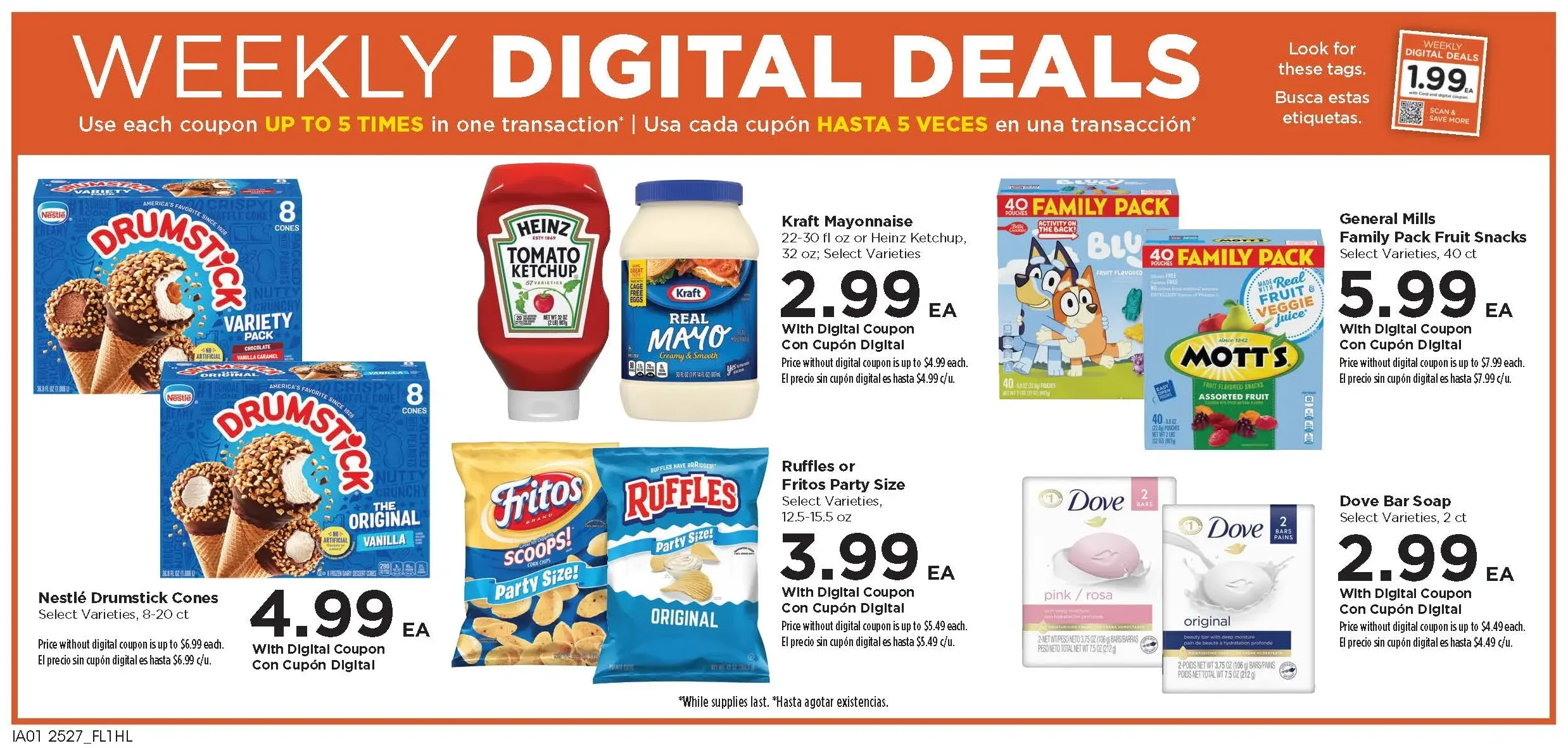 Food 4 Less Weekly Ad Page 1