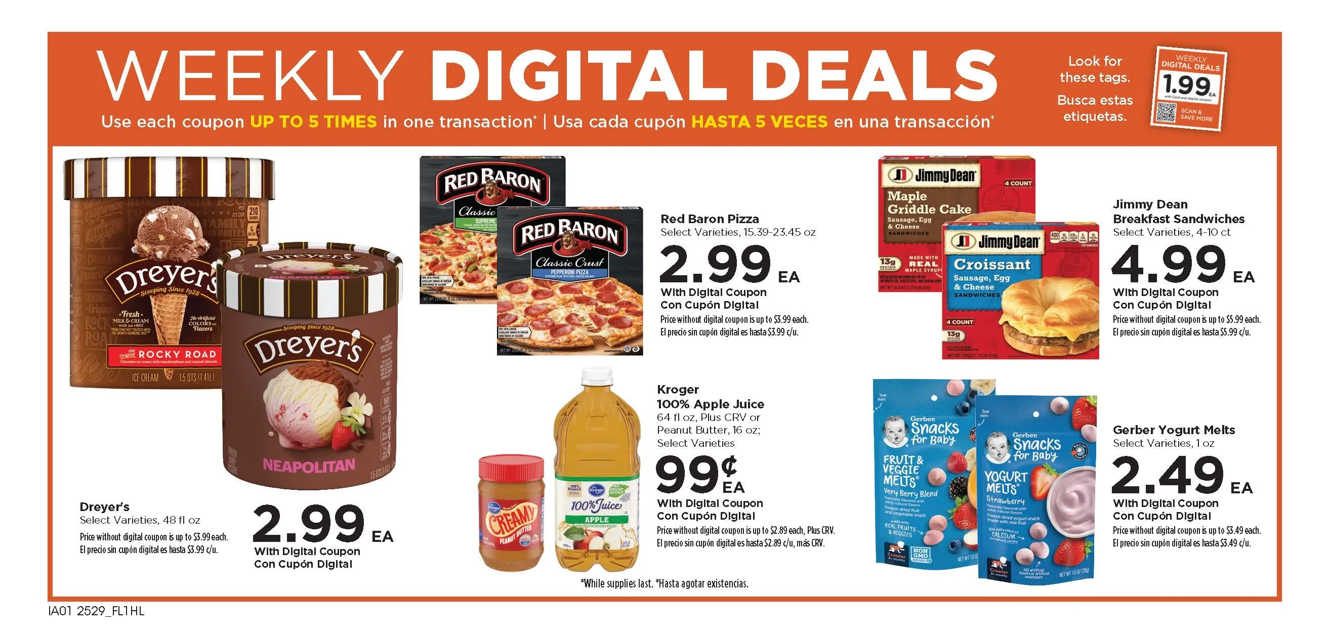 Food 4 Less Weekly Ad Page 1