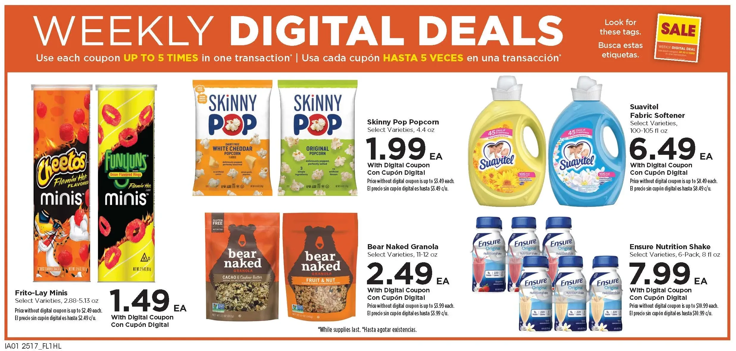 Food 4 Less Weekly Ad Page 1