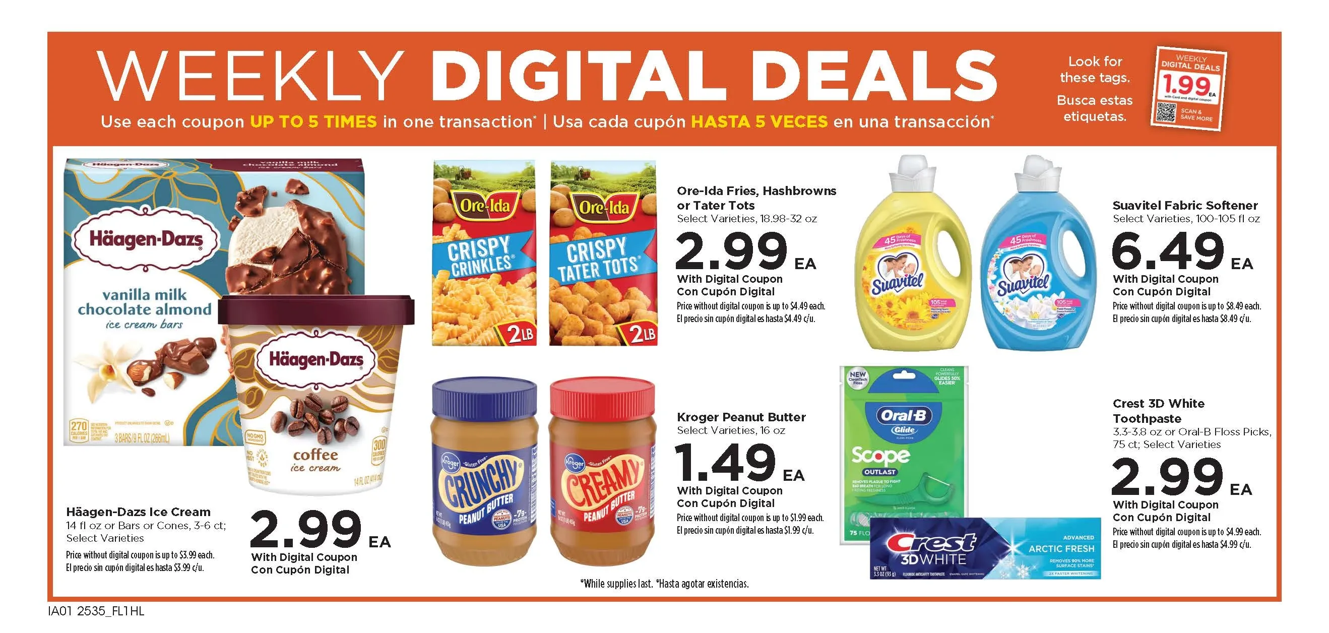 Food 4 Less Weekly Ad Page 1