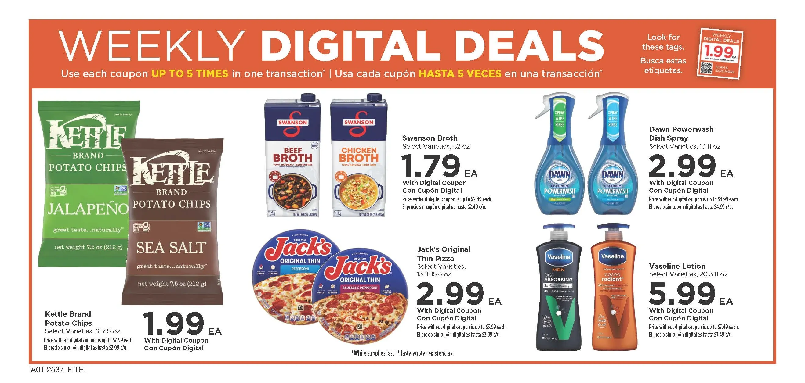 Food 4 Less Weekly Ad Page 1