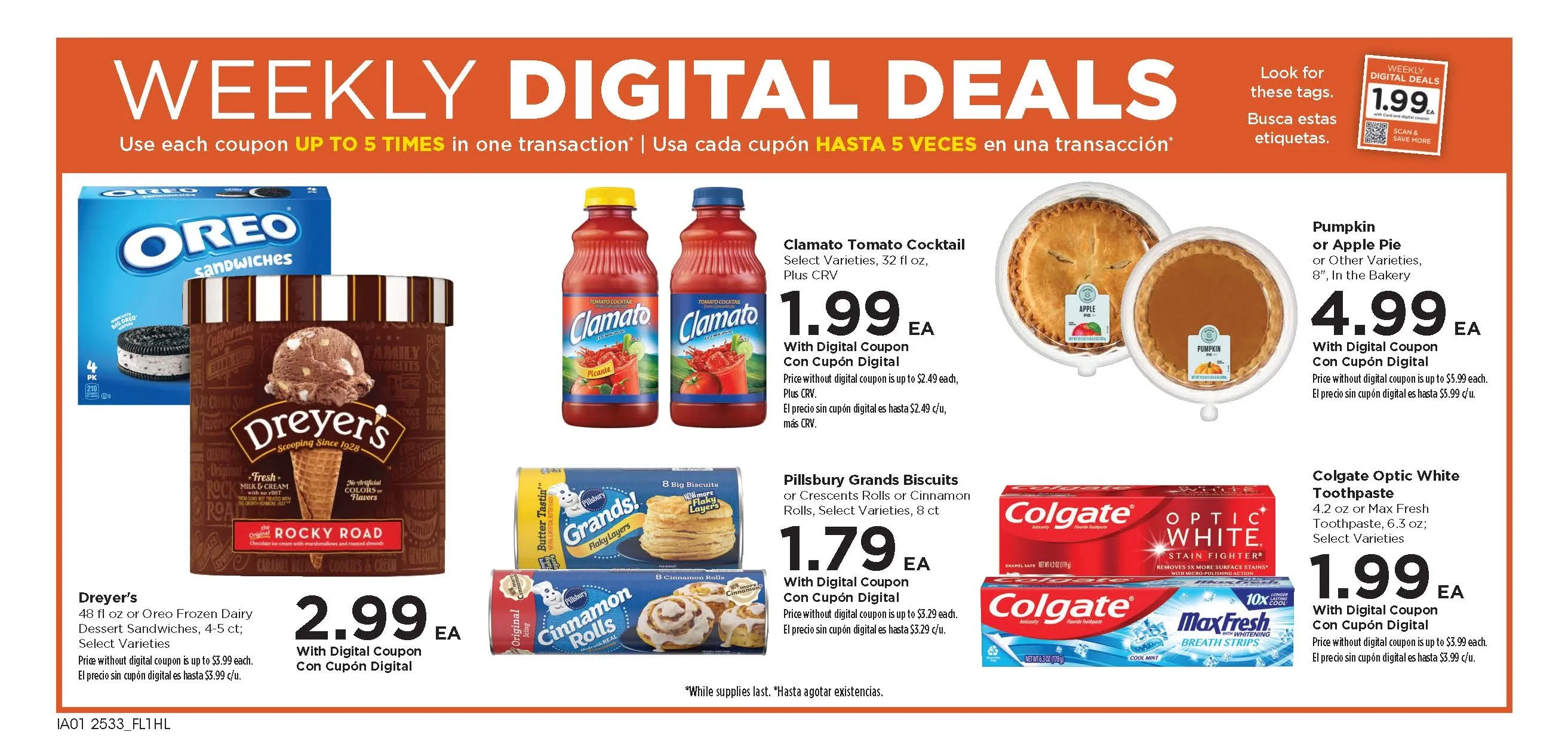 Food 4 Less Weekly Ad Page 1