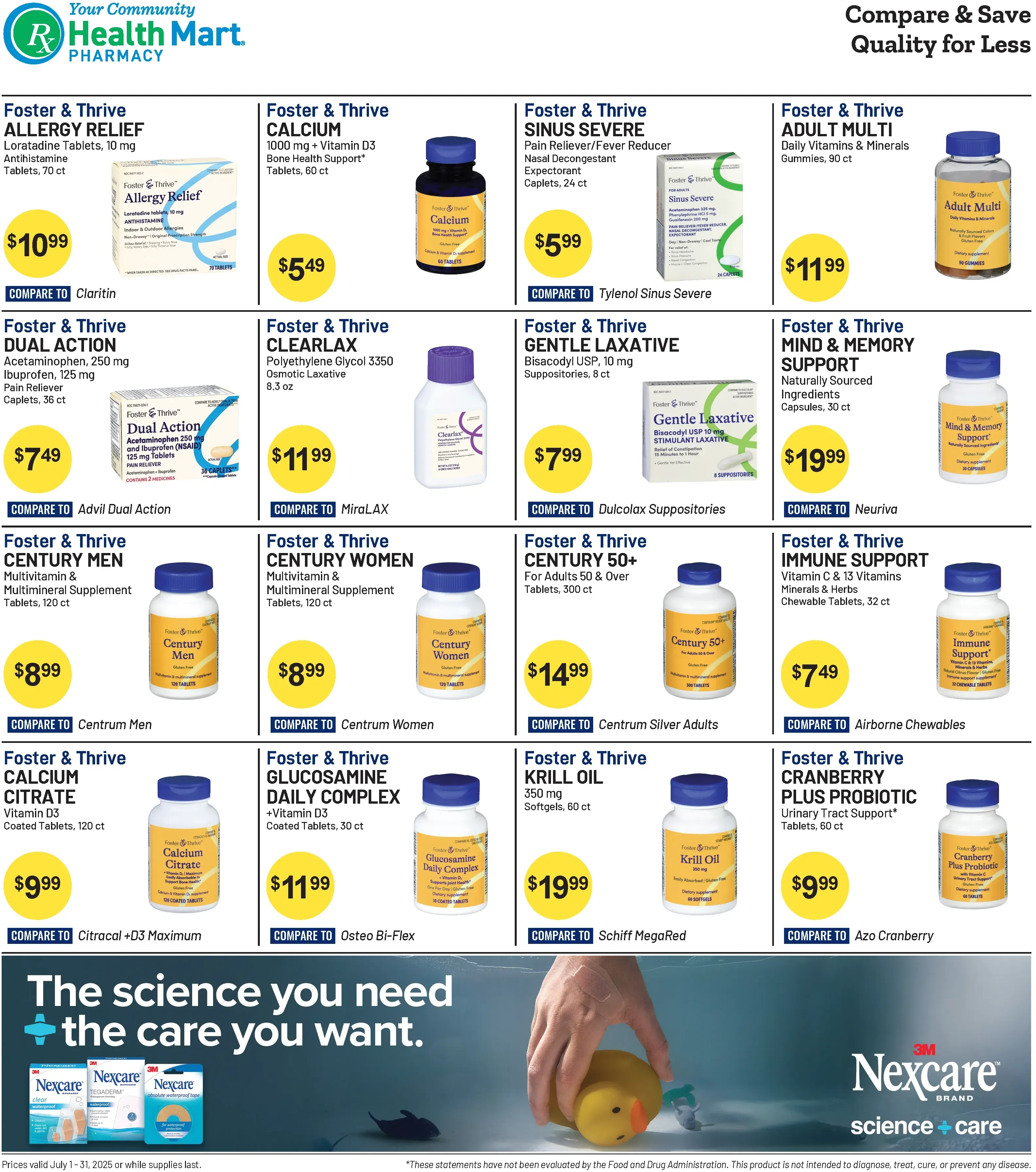 Health Mart Pharmacy Weekly Ad Page 1