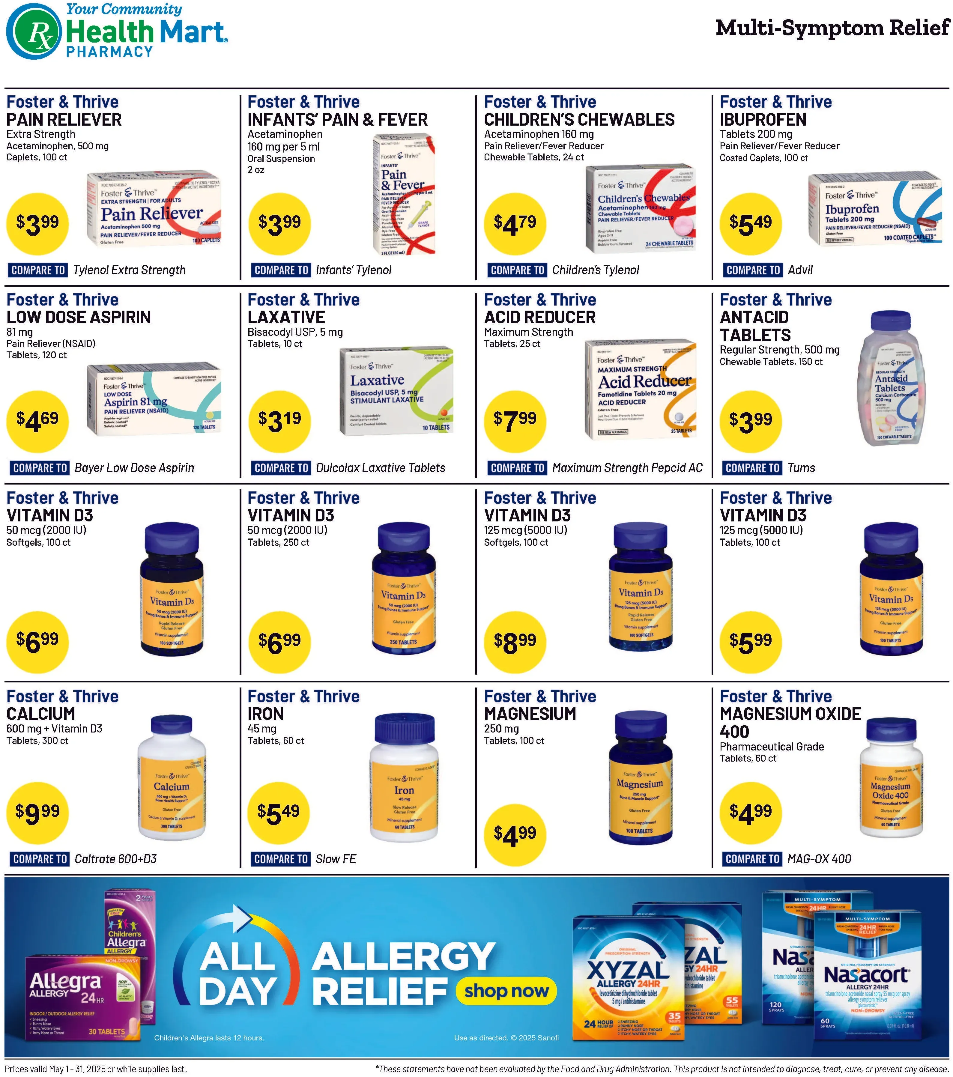 Health Mart Pharmacy Weekly Ad Page 1
