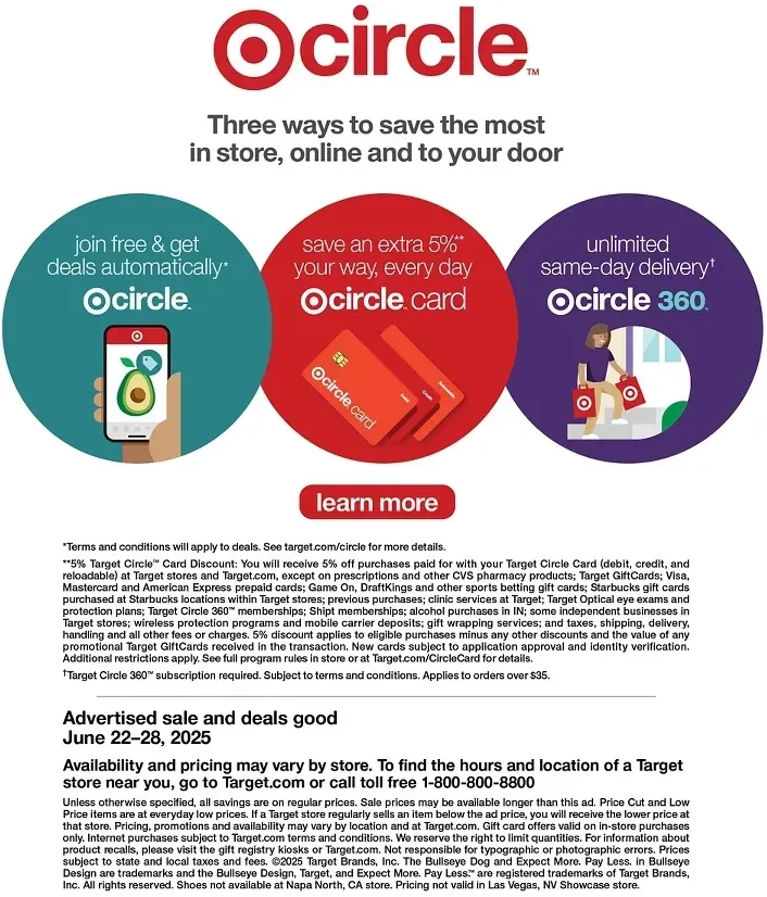 Target Weekly Ad Page 20