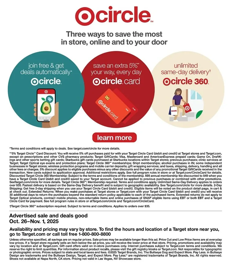 Target Weekly Ad Page 3
