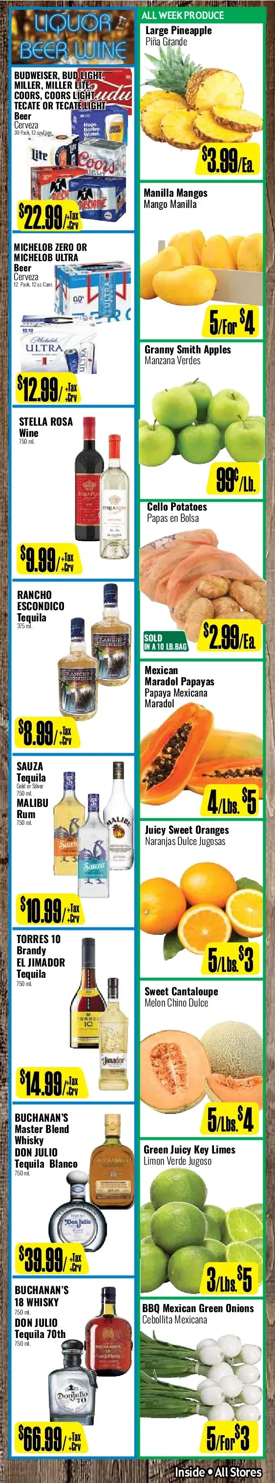 R Ranch Markets Weekly Ad Page 1