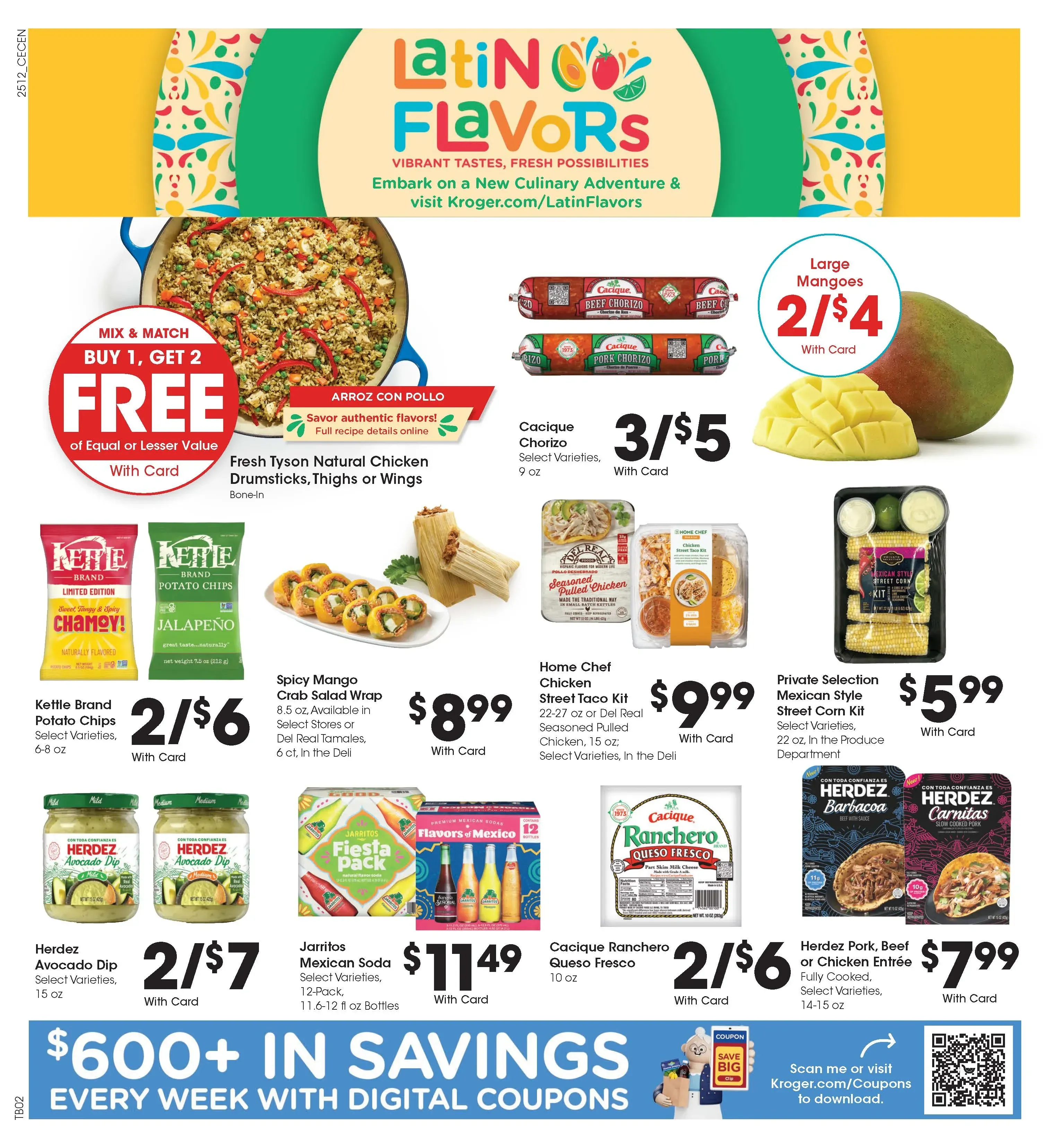 Kroger Weekly Ad Page 1
