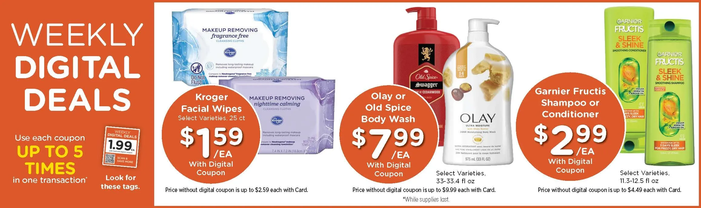 Kroger Weekly Ad Page 1