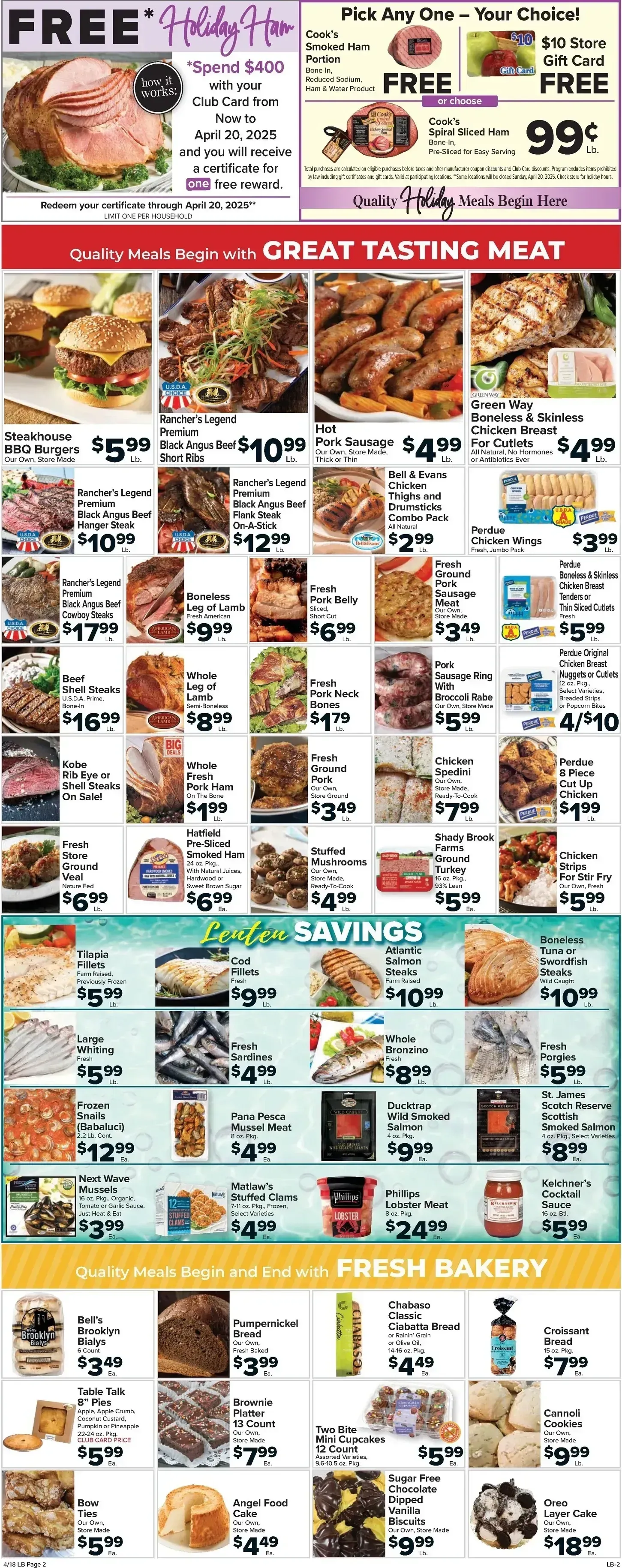 La Bella Marketplace Weekly Ad Page 4