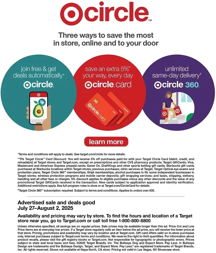 Target Weekly Ad Page 33