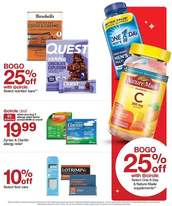 Target Weekly Ad Page 1
