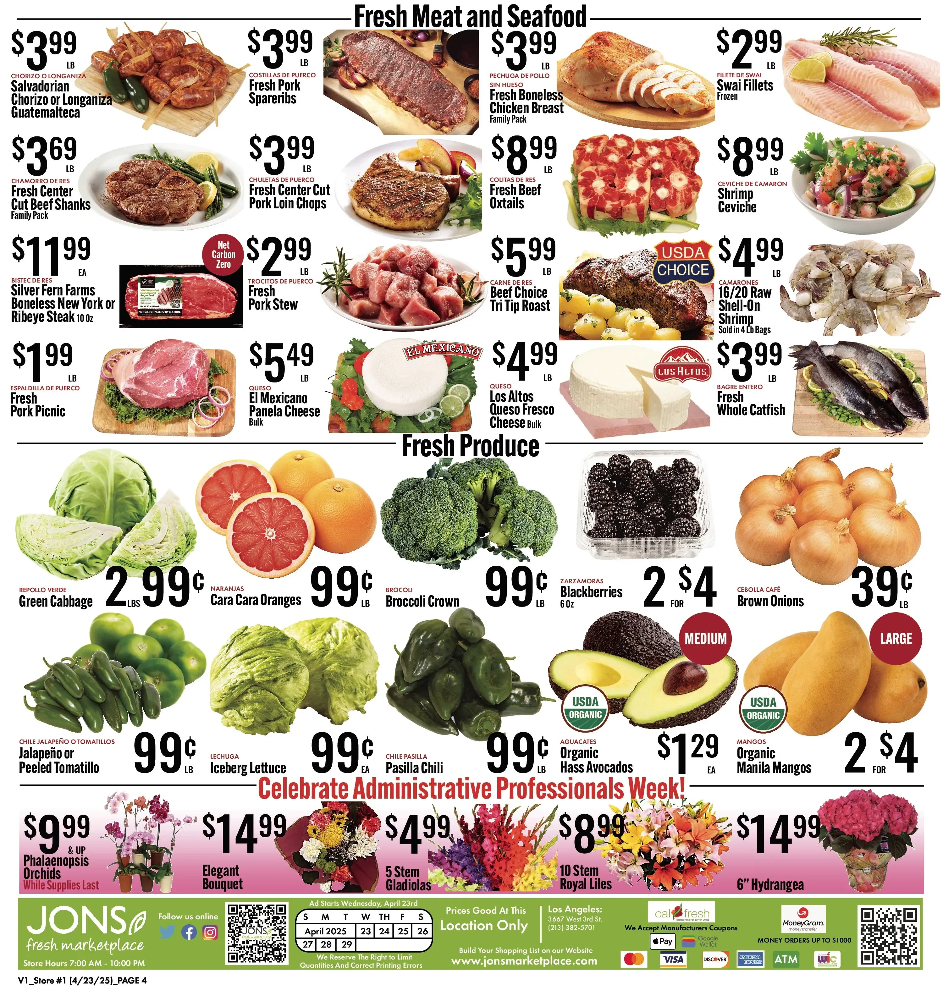 Jons International Marketplace Weekly Ad Page 1
