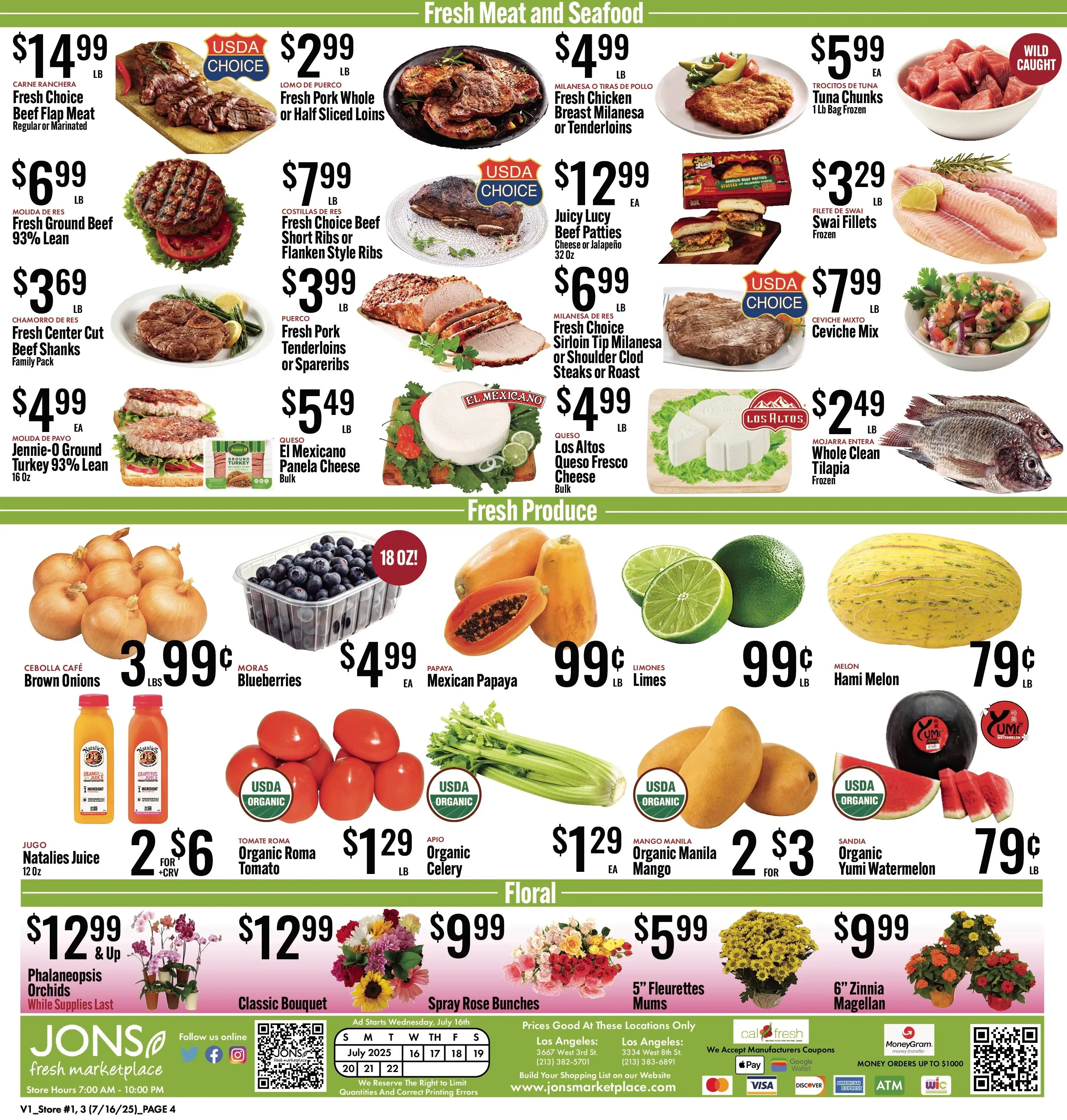 Jons International Marketplace Weekly Ad Page 1
