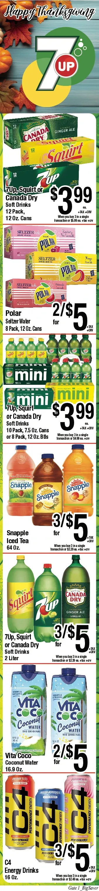 Big Saver Foods Weekly Ad Page 1