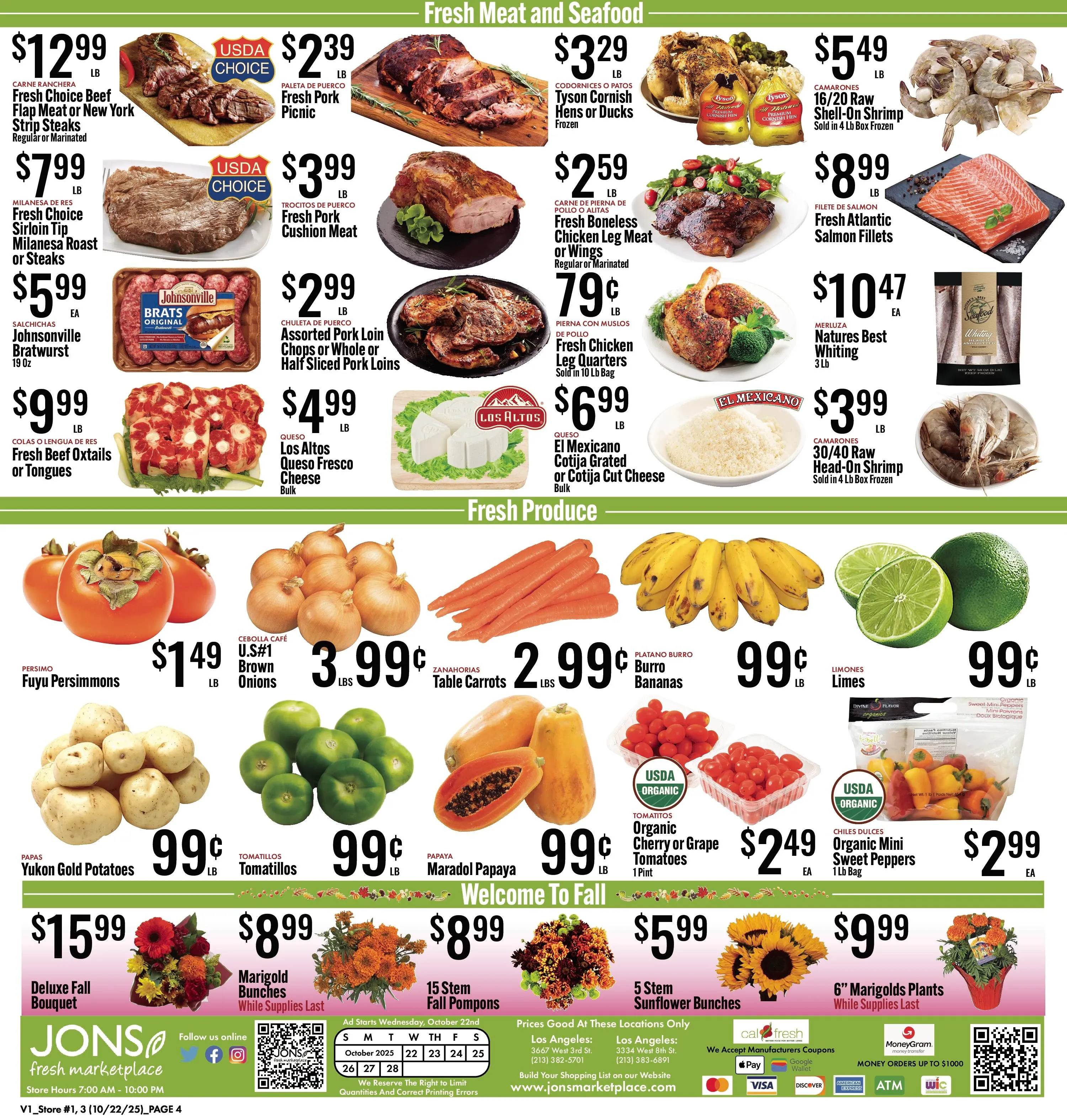 Jons International Marketplace Weekly Ad Page 1