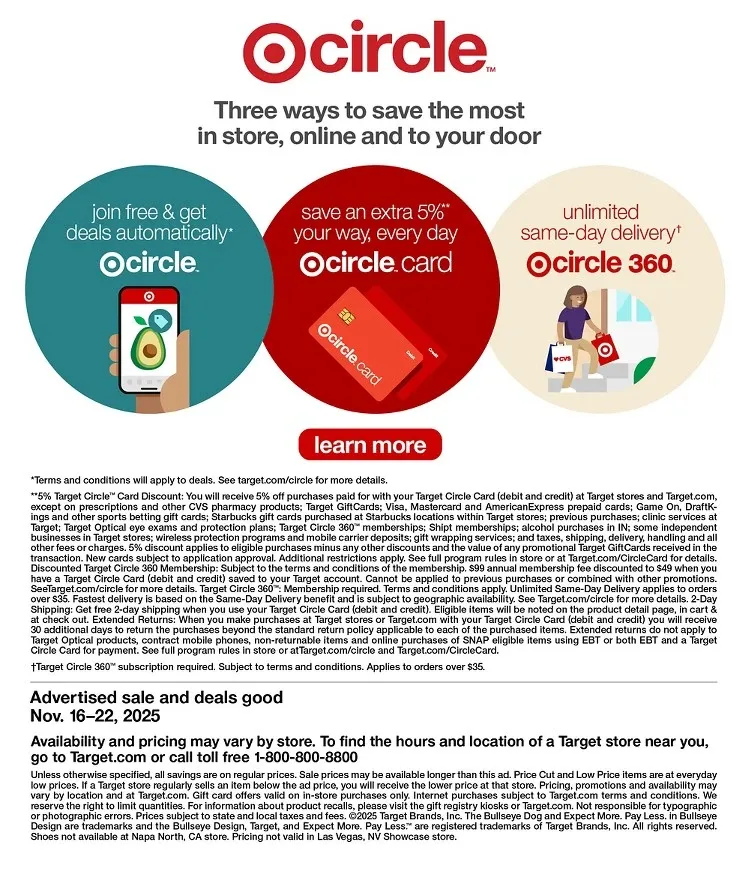 Target Weekly Ad Page 13