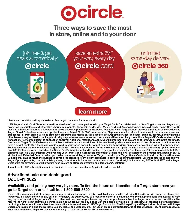Target Weekly Ad Page 45