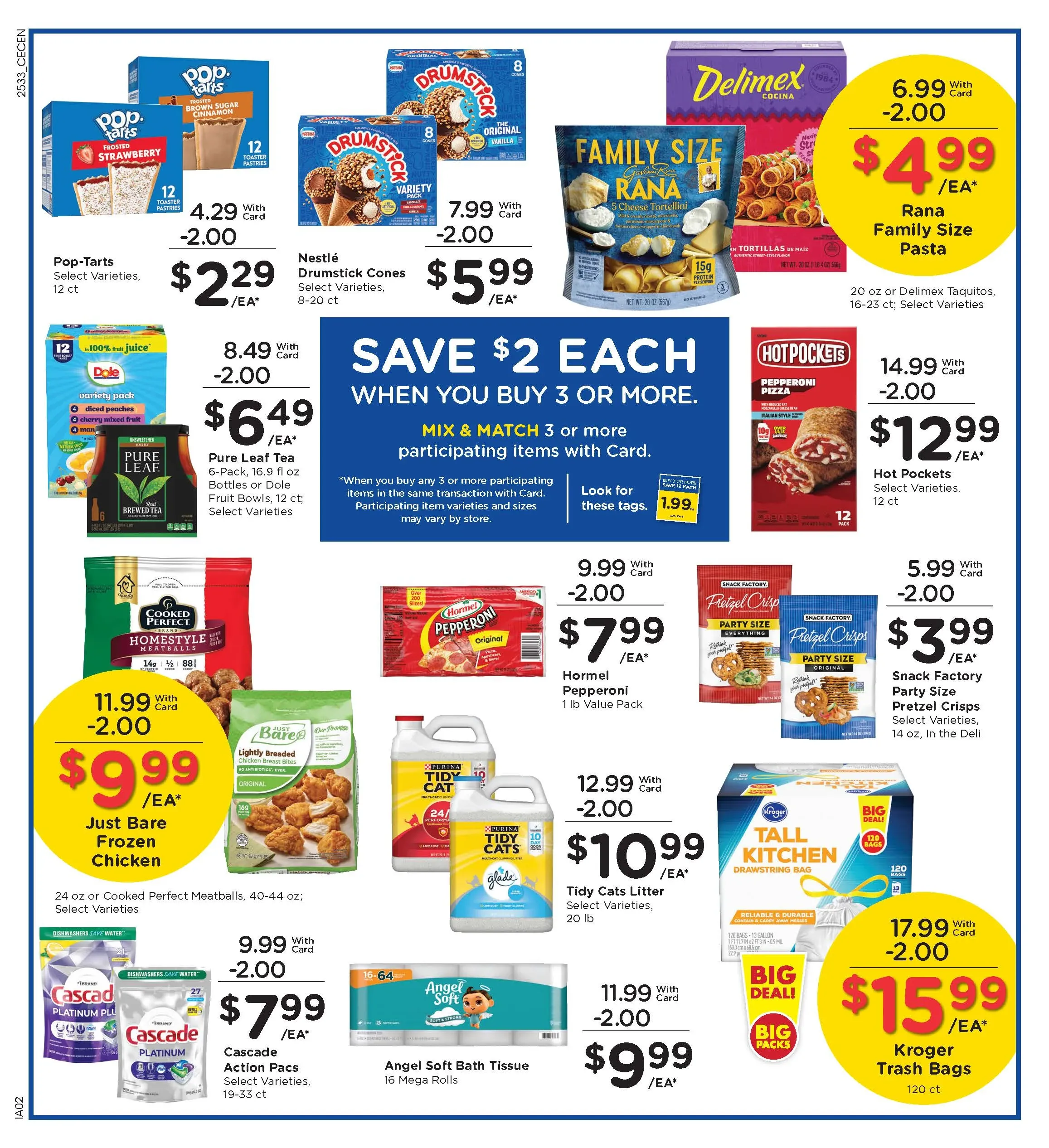 Kroger Weekly Ad Page 1