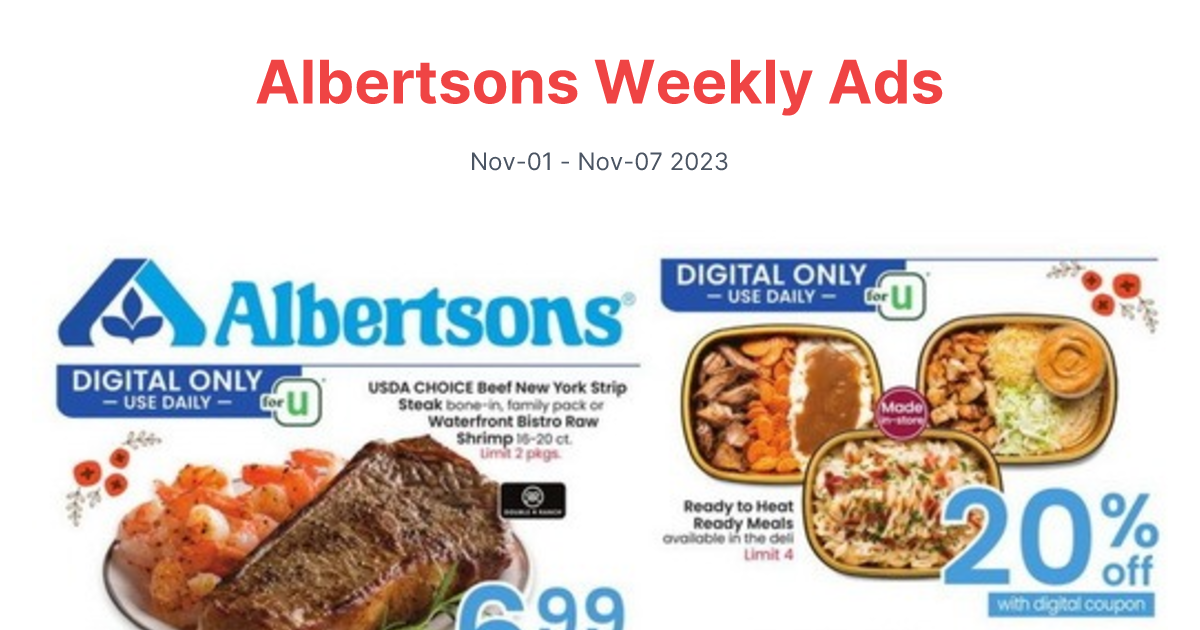 Albertsons 1101 1107 1 1