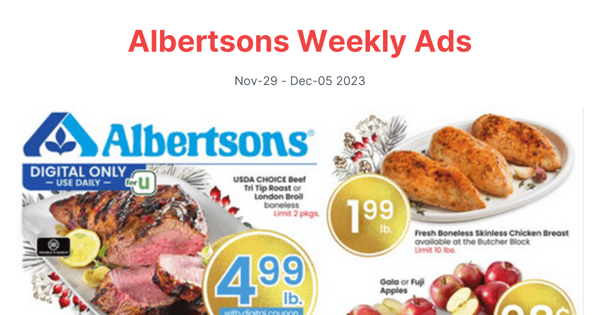 Albertsons 1129 1205 1 2