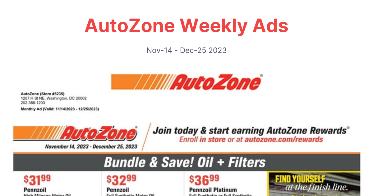 AutoZone 1114 1225 1 2